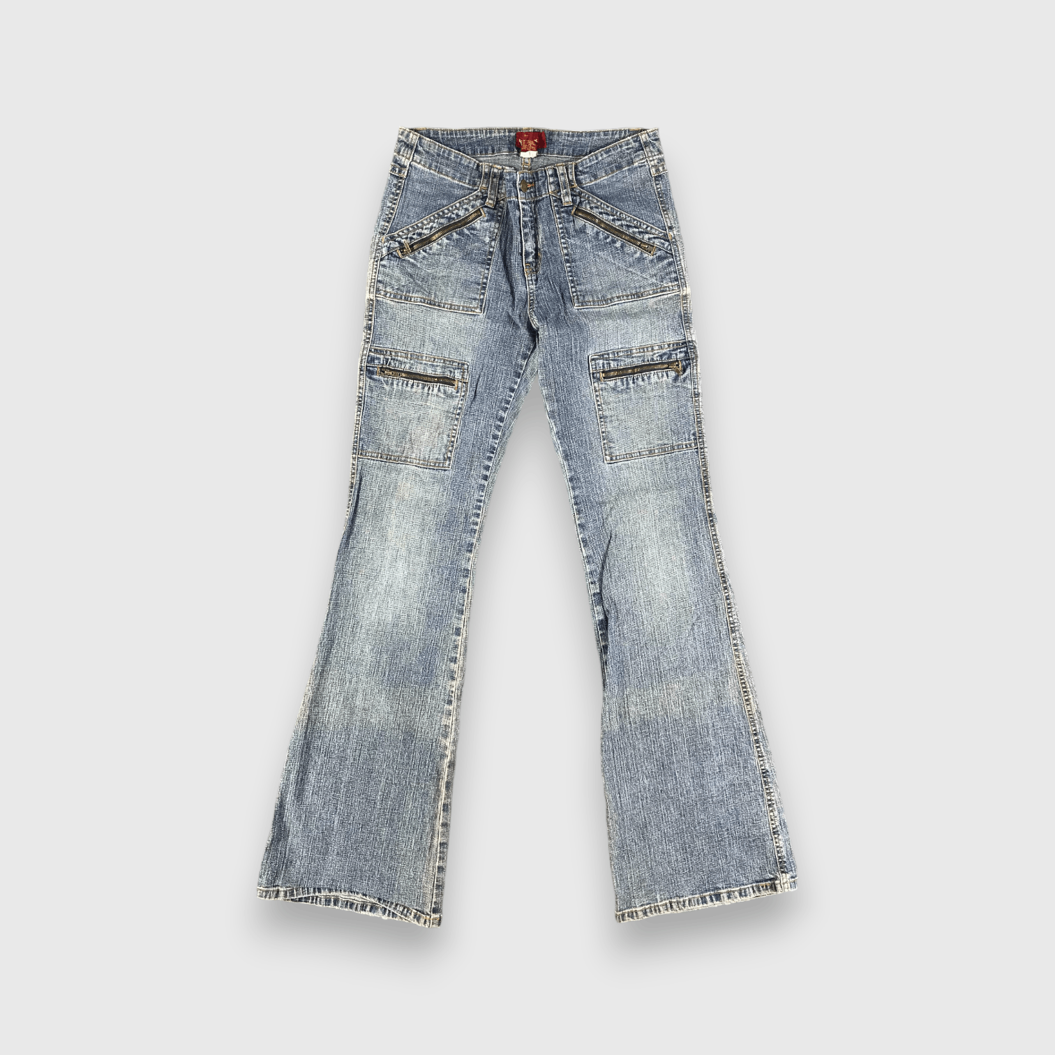 Japanese Brand Vintage Tilt Jeans Flare Denim -J2756 Size US 30 / EU 46 - 1 Thumbnail