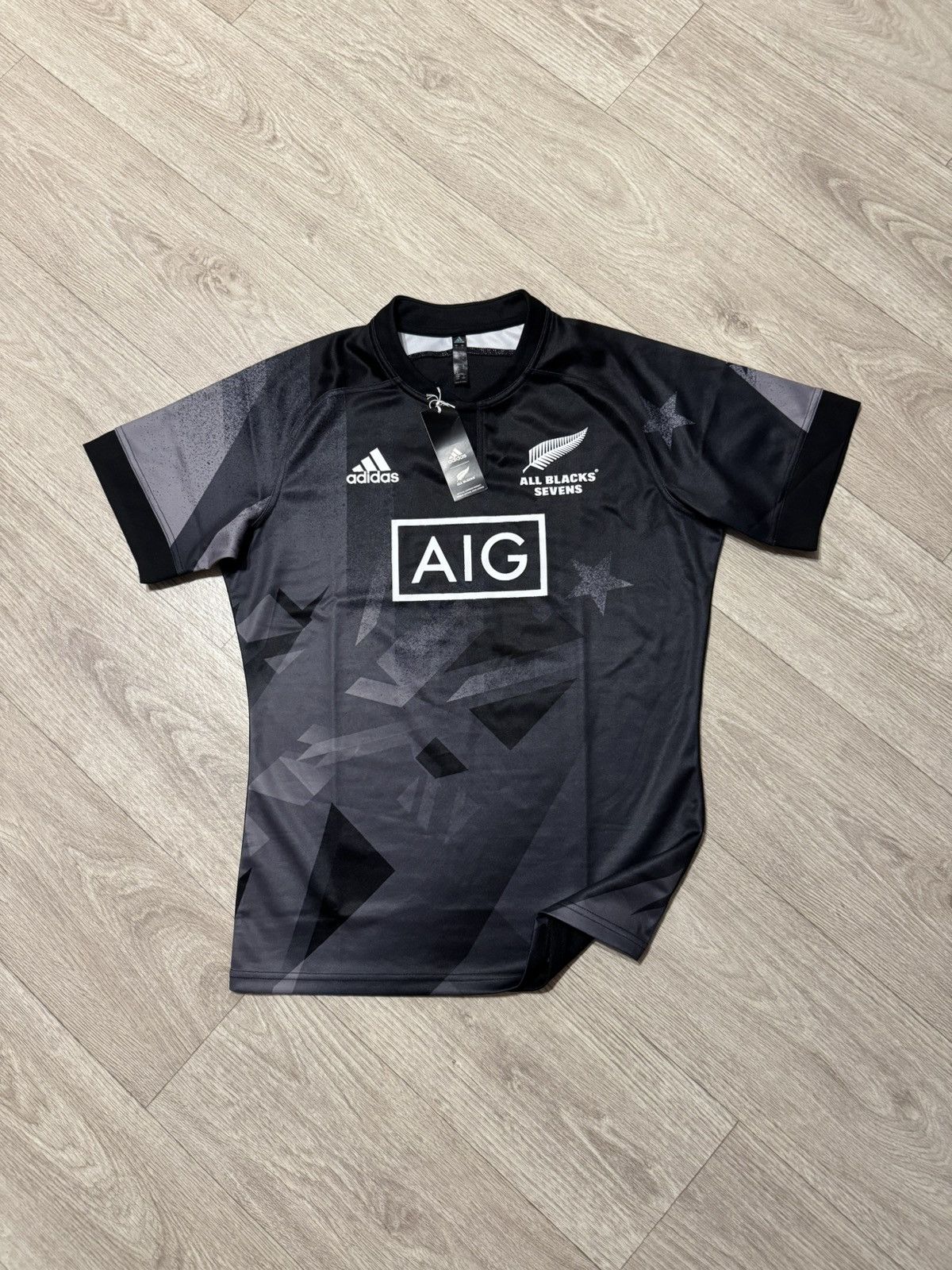 Adidas 🔷Adidas All Blacks New Zeeland Rugby Jersey🔷 Size US L / EU 52-54 / 3 - 1 Thumbnail