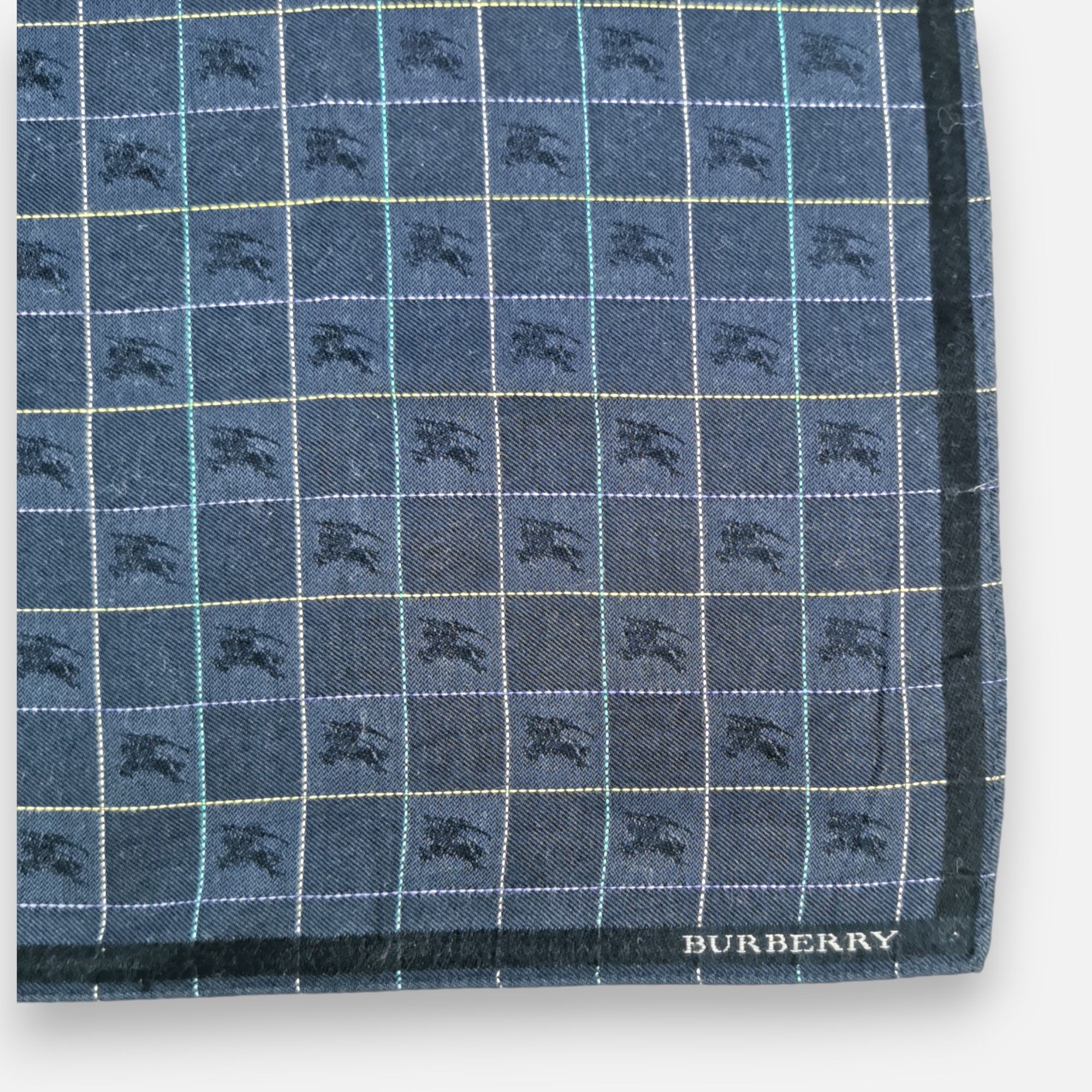 Burberry Vintage Burberry Handkerchief Pocket Square Bandana Size ONE SIZE - 4 Thumbnail
