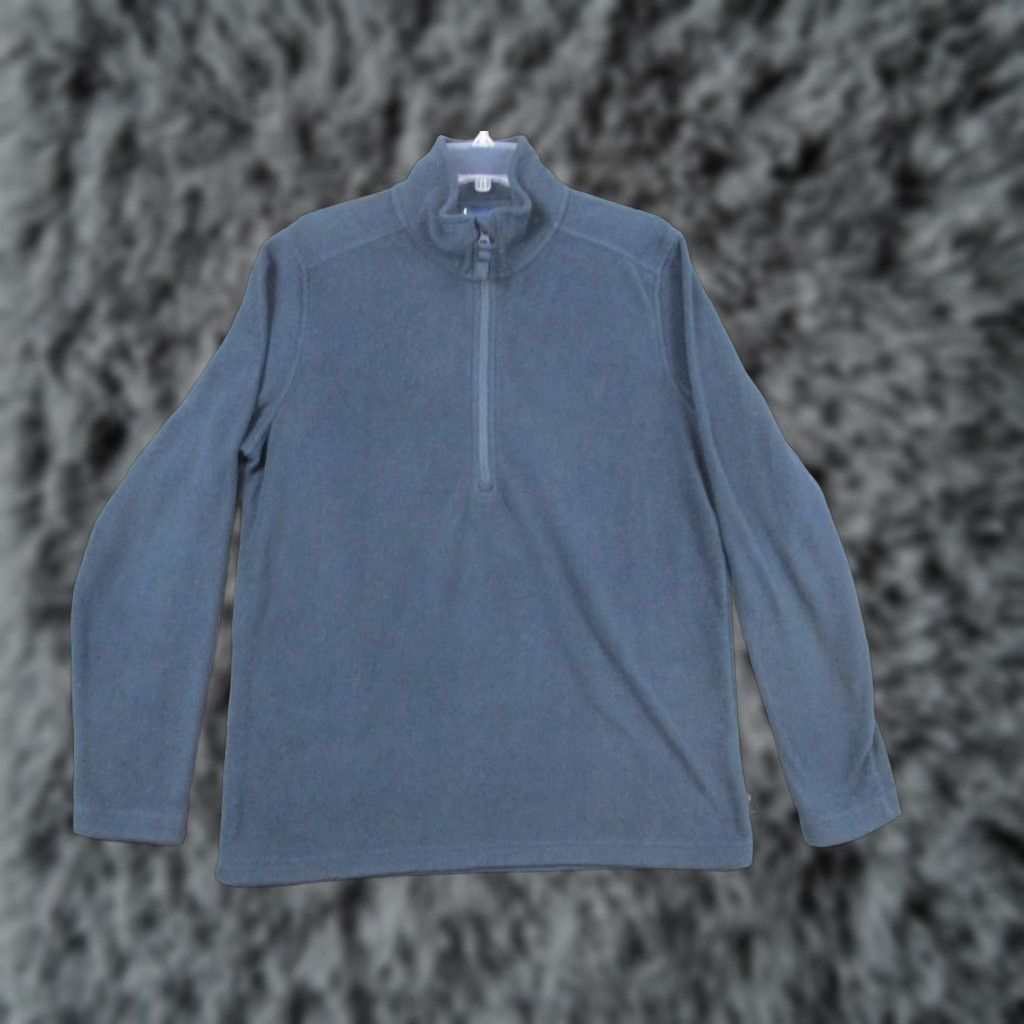 Vintage Aftco Jacket Mens Medium Quarter Zip Fleece Blue Pullover Fishing Size US M / EU 48-50 / 2 - 1 Thumbnail