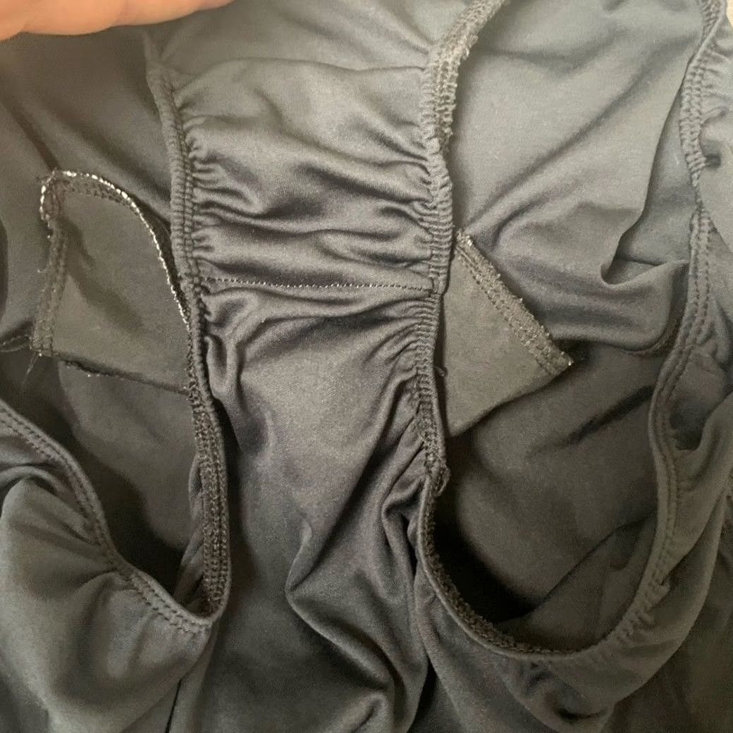 Nike Nike Dri Fit Women Size Medium Black Lightweight Athletic Running Shorts - Size 32" / US 10 / IT 46 - 7 Thumbnail