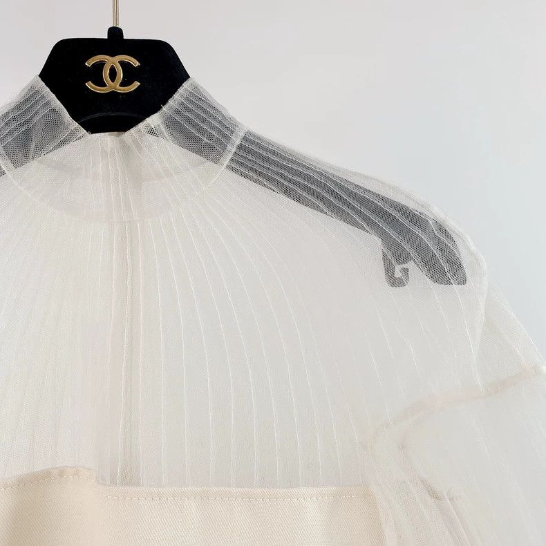 Valentino Valentino Creamy white mesh dress Size XS / US 0-2 / IT 36-38 - 3 Thumbnail