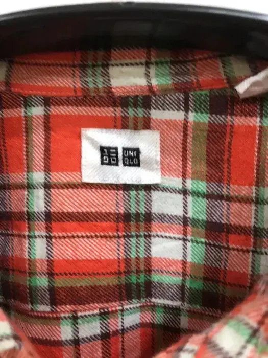 Flannel × Japanese Brand Japanese Brand Uniqlo Plaid Tartan Flannel Shirt 👕 Size US L / EU 52-54 / 3 - 3 Thumbnail