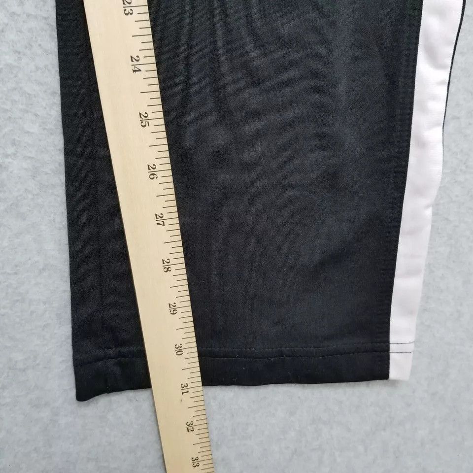 Puma Puma Track Pants Womens Small 32x31 Black Logo Stipes Jogger Size 32" / US 10 / IT 46 - 5 Thumbnail