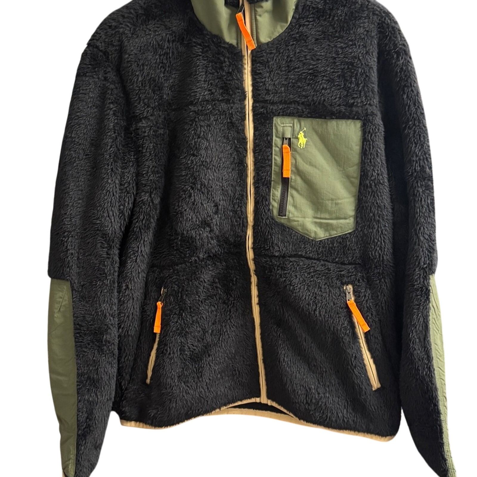 Polo Ralph Lauren Wind-Blocking HybridJacket Size Medium