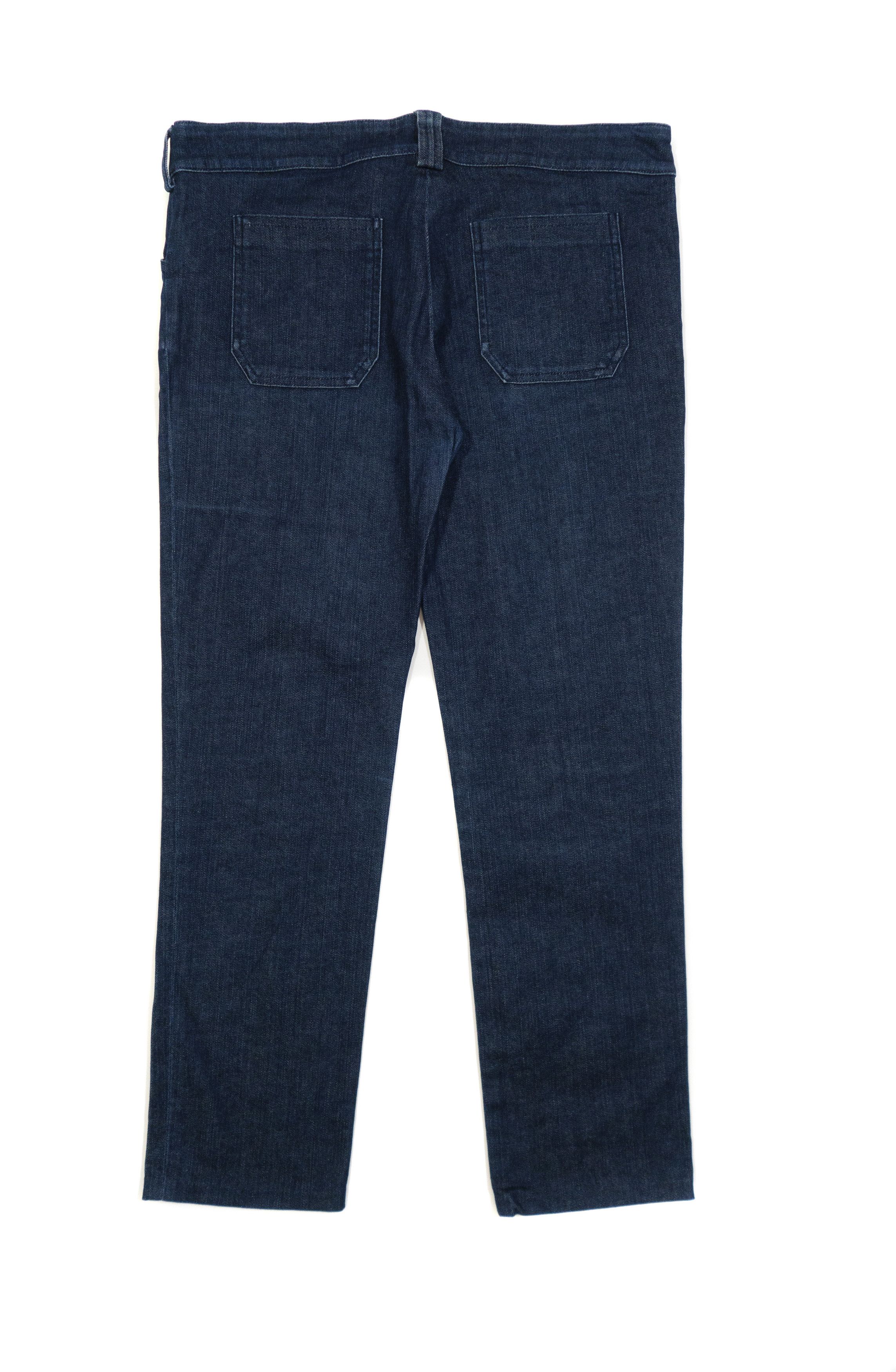 Balenciaga Cropped Mid Rise Jeans Size 27" / US 4 / IT 40 - 2 Thumbnail