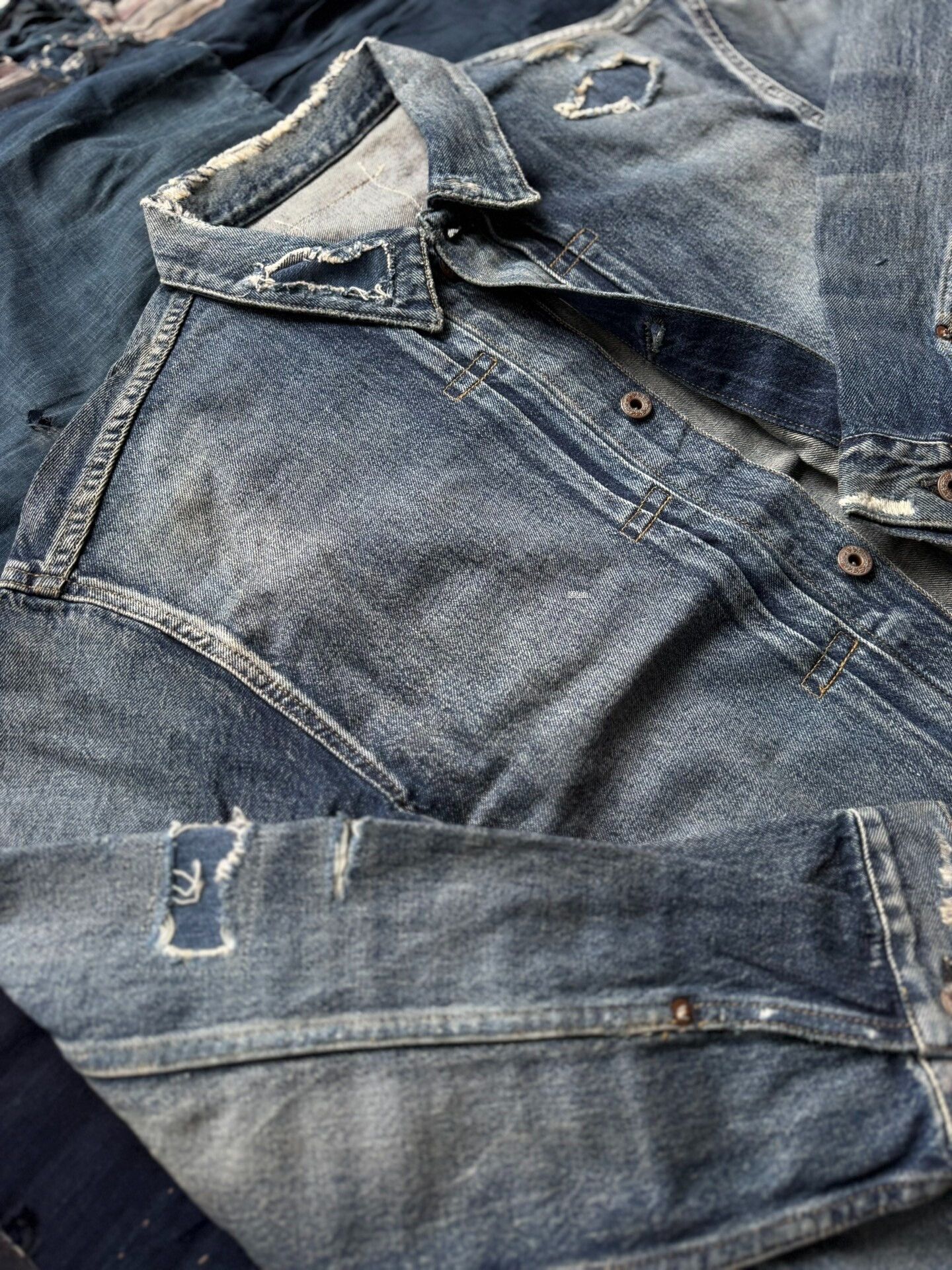 Madness MADNESS 24AW AGING TYPE-I DENIM JACKET Size US L / EU 52-54 / 3 - 8 Thumbnail