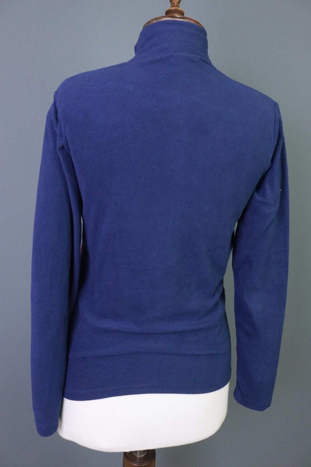 Designer Kari Traa Purple Full Zip Fleece Sweater Jacket Size S Size S / US 4 / IT 40 - 12 Thumbnail