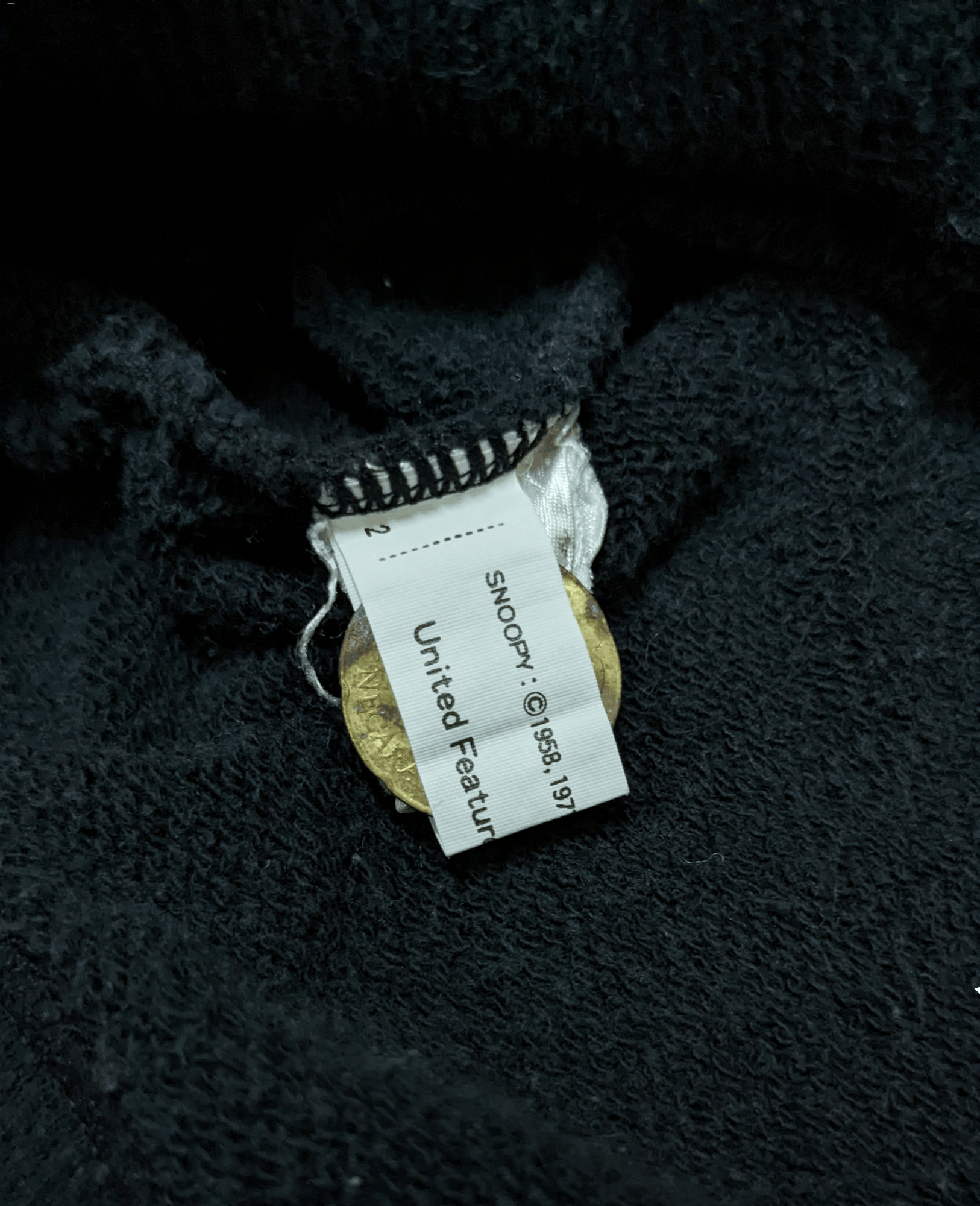 Cartoon Network × Peanuts × Vintage Vintage 70s 80s Snoopy Joe Cool Peanuts Sweatshirt Size US M / EU 48-50 / 2 - 9 Thumbnail