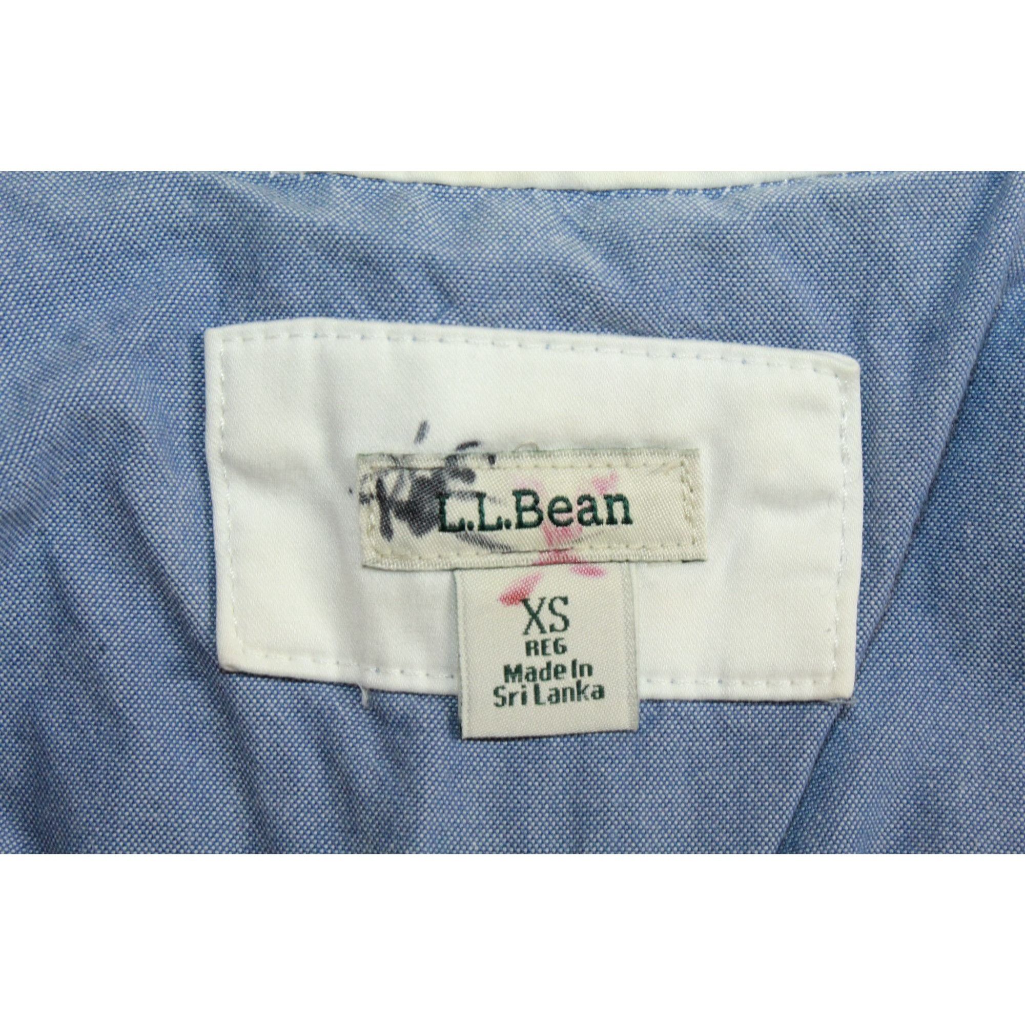 L.L. Bean LL Bean Women’s White Blazer Jacket Cotton Stretch Tailored Size XS / US 0-2 / IT 36-38 - 6 Thumbnail