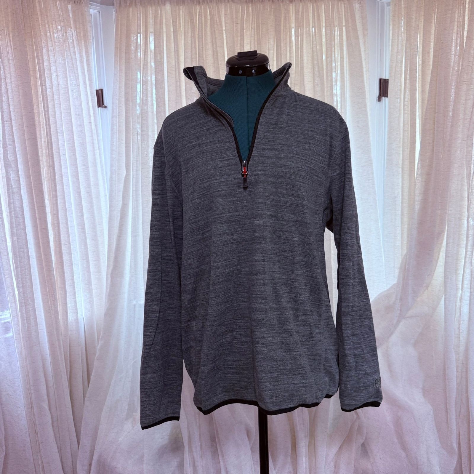 Avalanche Avalanche Outdoor Supply Co. Gray Half Zip Pullover | Sz M Size US M / EU 48-50 / 2 - 2 Thumbnail