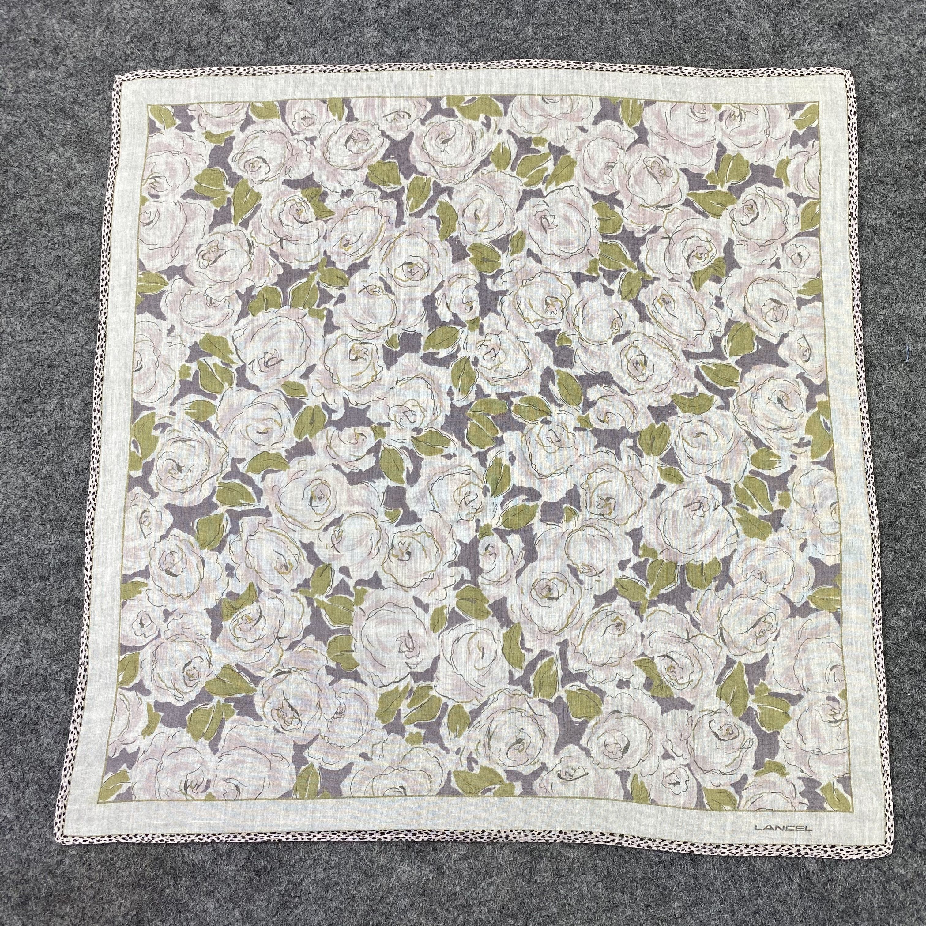 Lancel Lancel Handkerchief / Bandana / Neckerchief-B748 Size ONE SIZE - 3 Thumbnail
