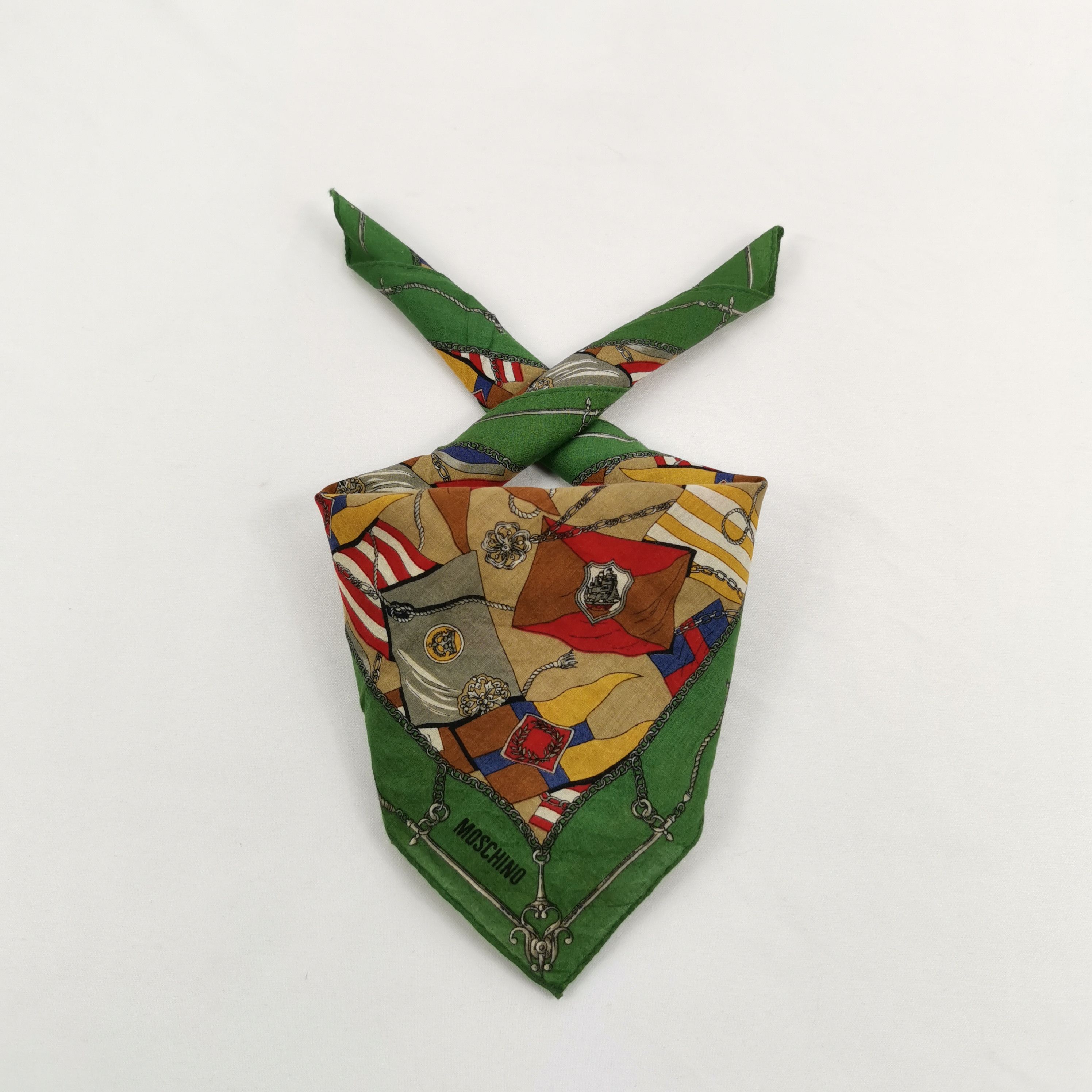 Moschino Vintage Moschino Handkerchief Neckerchief Bandana Size ONE SIZE - 1 Thumbnail