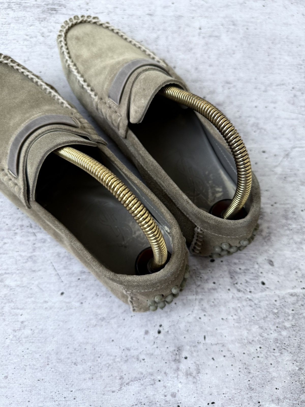 Yves Saint Laurent Yves Saint Laurent YSL Light Suede Men’s Moccasin Size US 7 / EU 40 - 5 Thumbnail