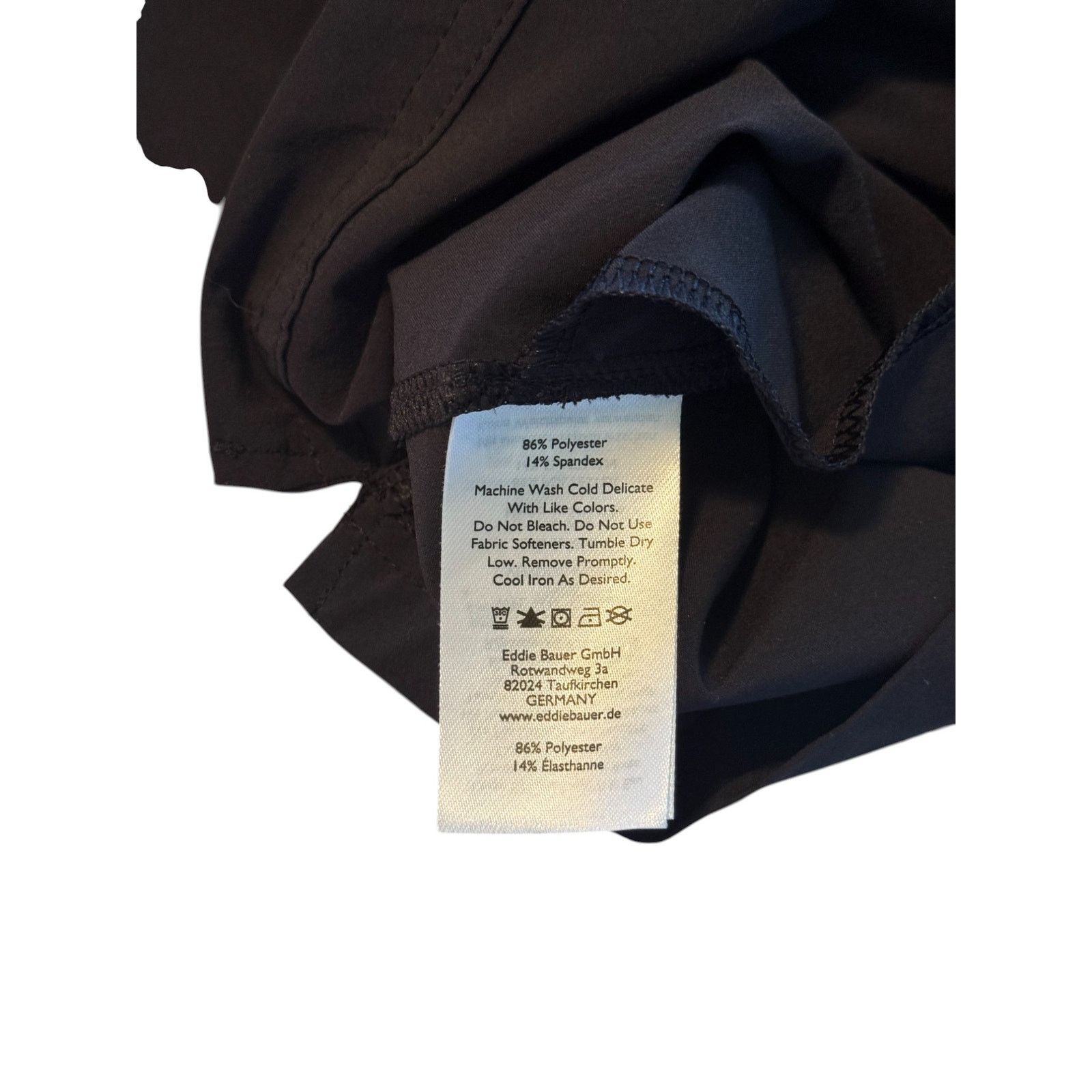 Eddie Bauer Eddie Bauer Romper Women Small Black Gorpcore Hiking Outdoor Size 29" - 6 Thumbnail
