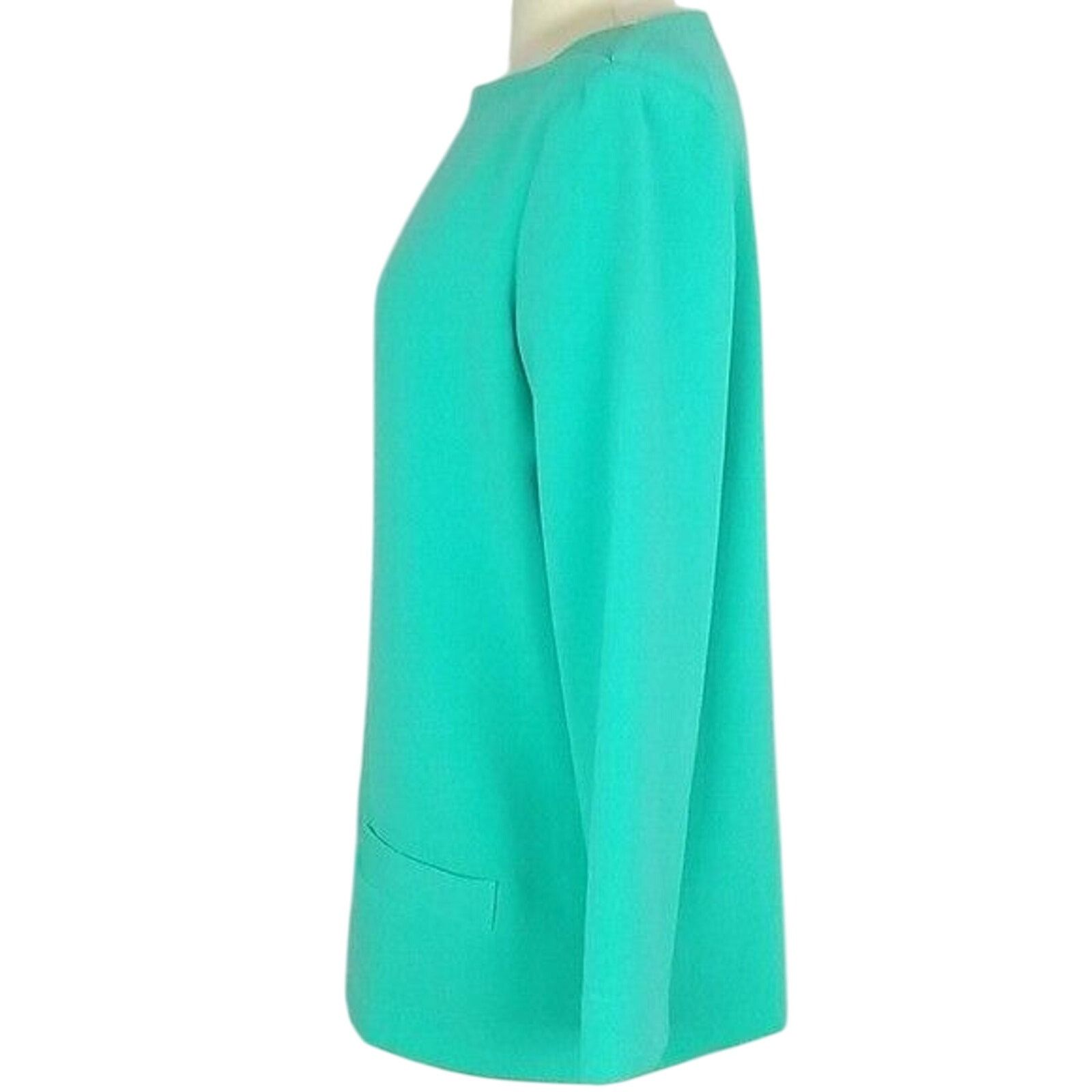 Loft LOFT Womens Blouse Classic Boat Neck Office Interview Sz S Size S / US 4 / IT 40 - 4 Thumbnail