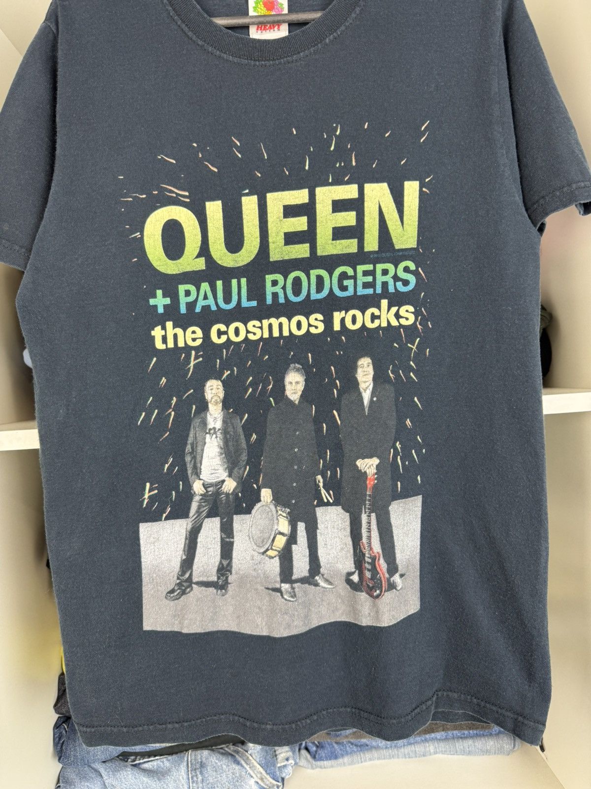 Band Tees Queen + Paul Rodgers The Cosmos Rocks Tour 2008 T-shirt Size US S / EU 44-46 / 1 - 13 Thumbnail