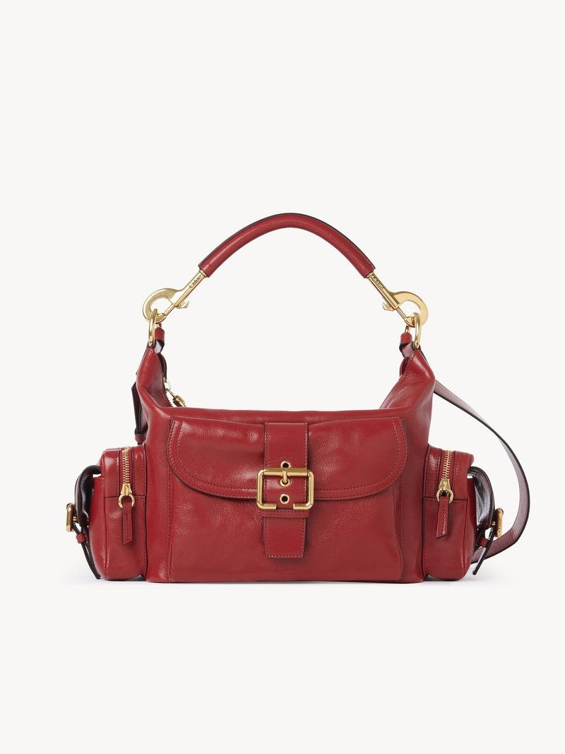 Chloe o1loc1c10126 Size: OS / Camera Medium Double Carry Red Size ONE SIZE - 1 Thumbnail