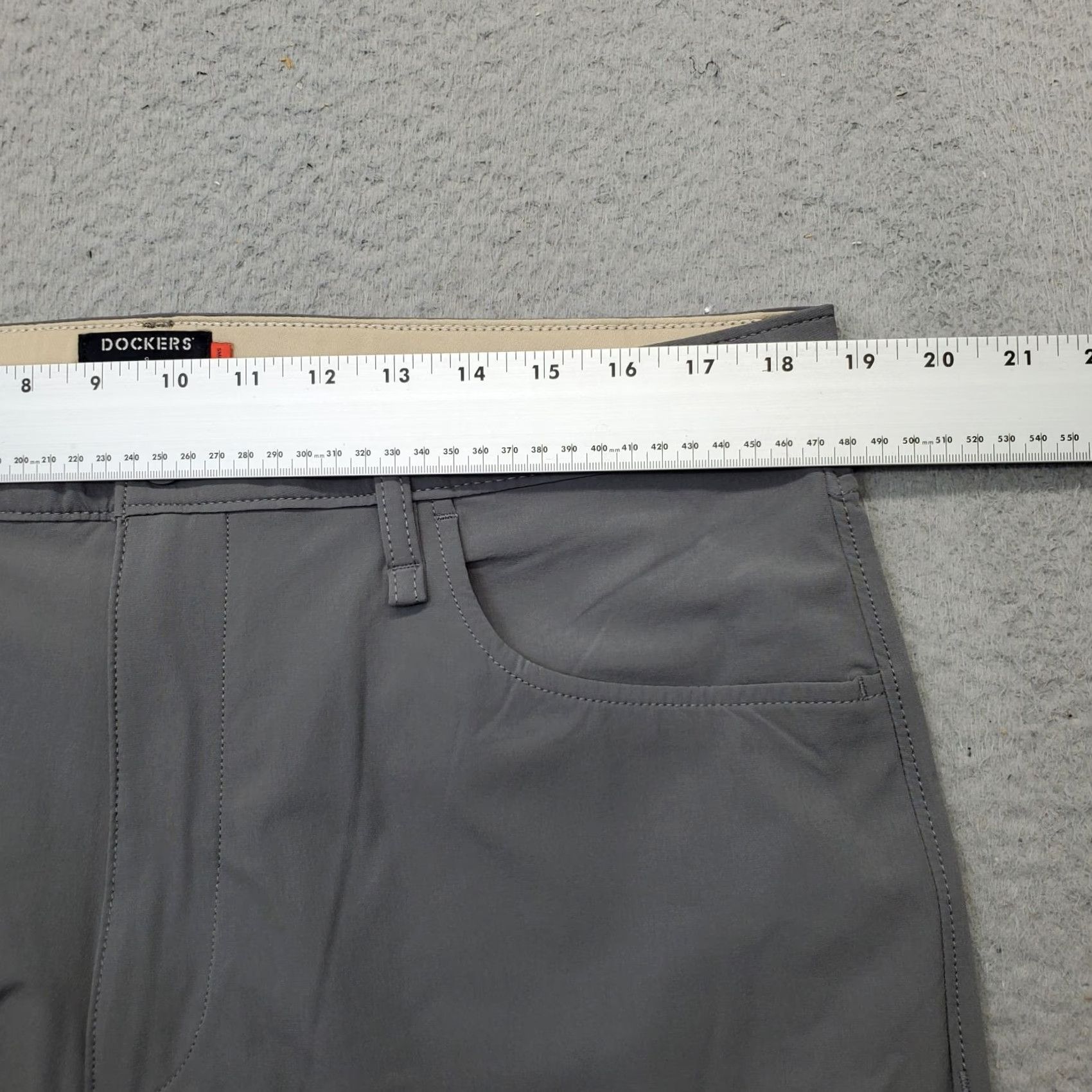 Dockers DOCKERS Mens Chino Pants 36 Gray Smart 360 Flex Comfort Straight Leg Outdoor Shirt Size US 36 / EU 52 - 6 Thumbnail