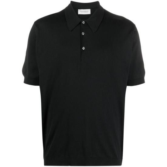 John Smedley JOHN SMEDLEY Men Polo Shirts ISIS BLACK Size US XXL / EU 58 / 5 - 1 Thumbnail