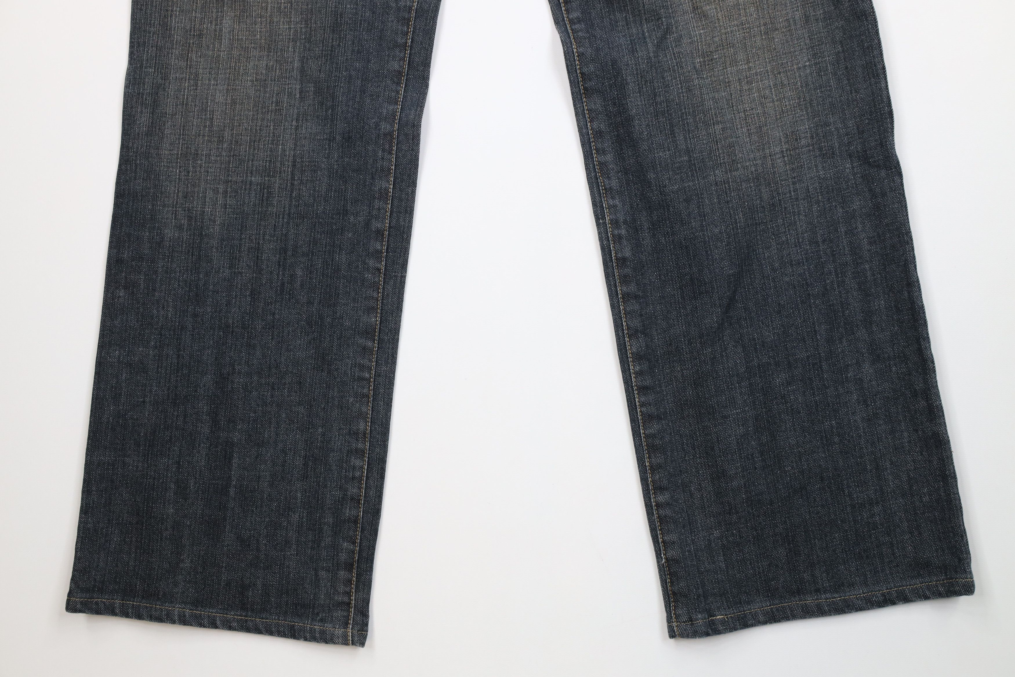 Theory Theory Button Fly Slim Jim Wide Leg Denim Jeans Pants Blue Size US 32 / EU 48 - 4 Thumbnail