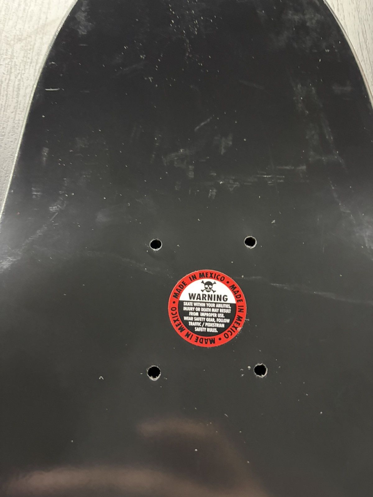 Supreme Supreme Motion Logo Cruiser Skateboard Deck Black Size ONE SIZE - 5 Thumbnail