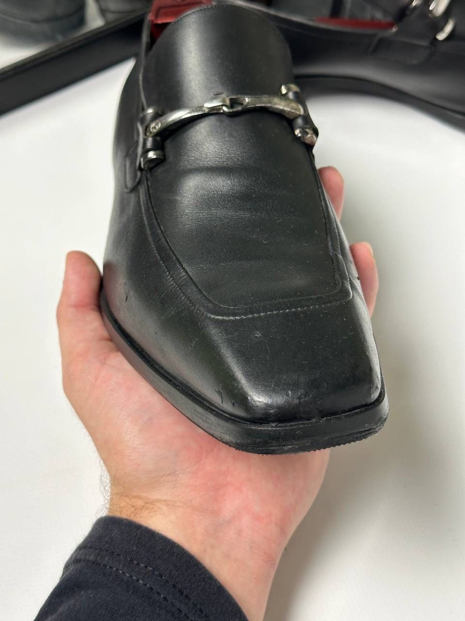 Gucci Gucci 00s By Tom Ford Horsebit Black Leather Loafer Size US 9 / EU 42 - 6 Thumbnail