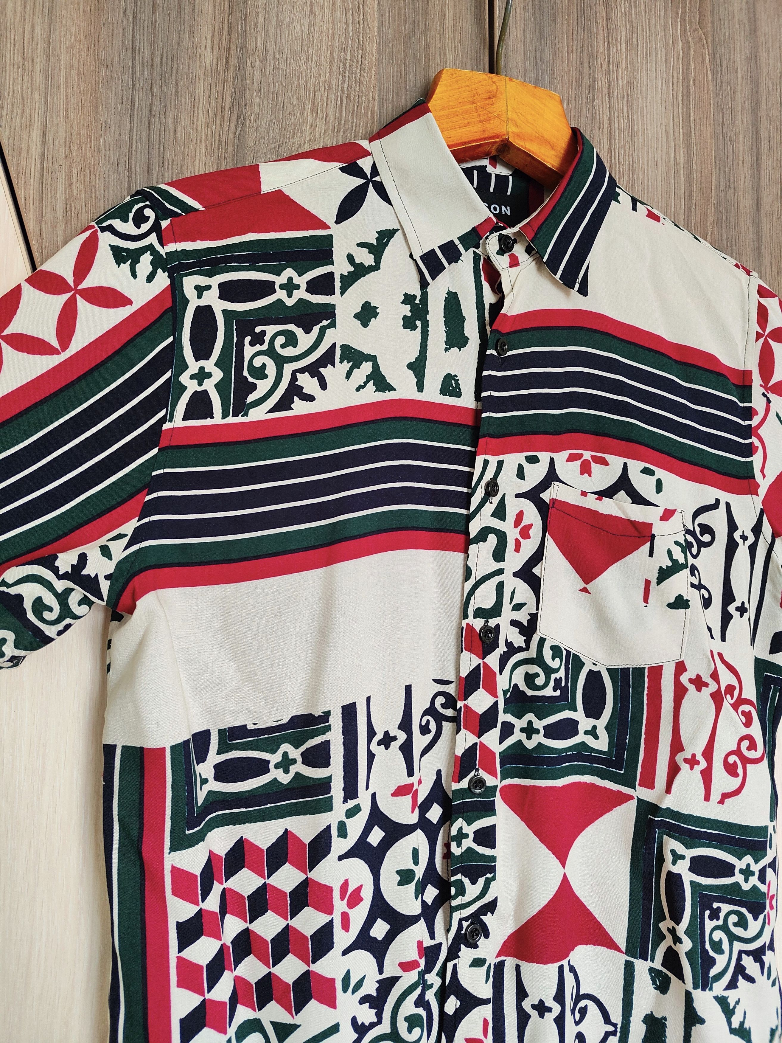 Reason Vintage Reason Crazy Shirt S-M Reason Clothing Shirt Size US S / EU 44-46 / 1 - 2 Thumbnail