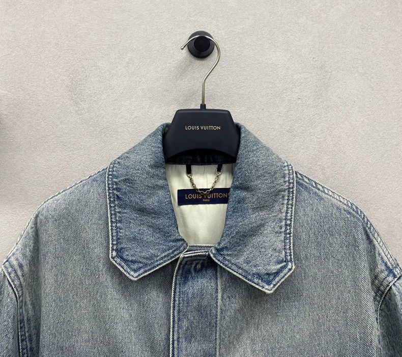 Louis Vuitton Louis Vuitton Lumberjack Blue Denim Jacket Size US S / EU 44-46 / 1 - 4 Thumbnail