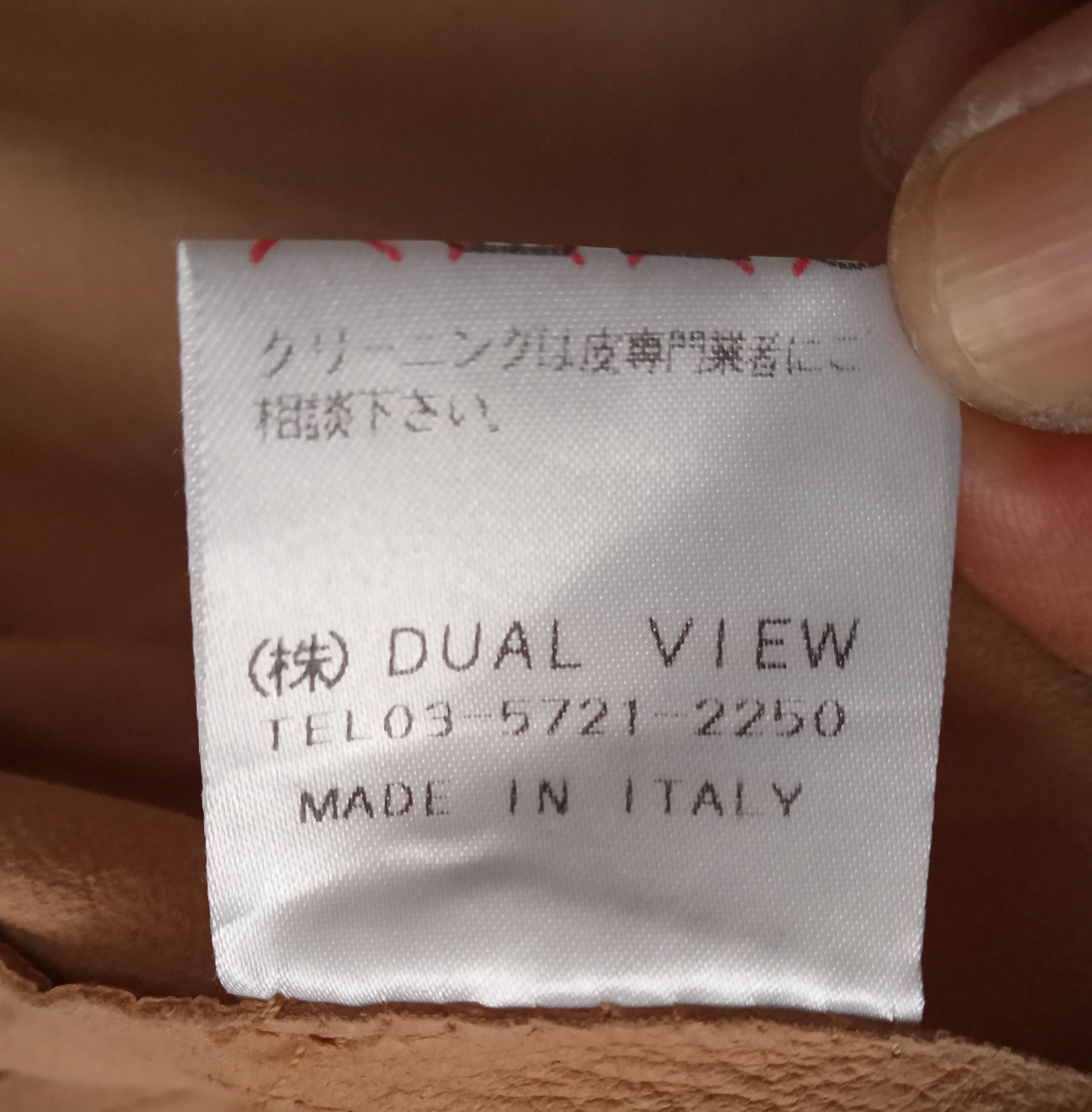 Designer Dual View Milano Ricamato A Mano Rare Design Leather Jacket Size L / US 10 / IT 46 - 3 Thumbnail