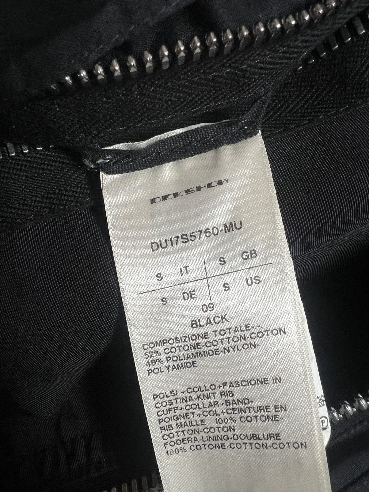 Rick Owens Drkshdw Rick owens flight bomber jacket Size US S / EU 44-46 / 1 - 6 Thumbnail