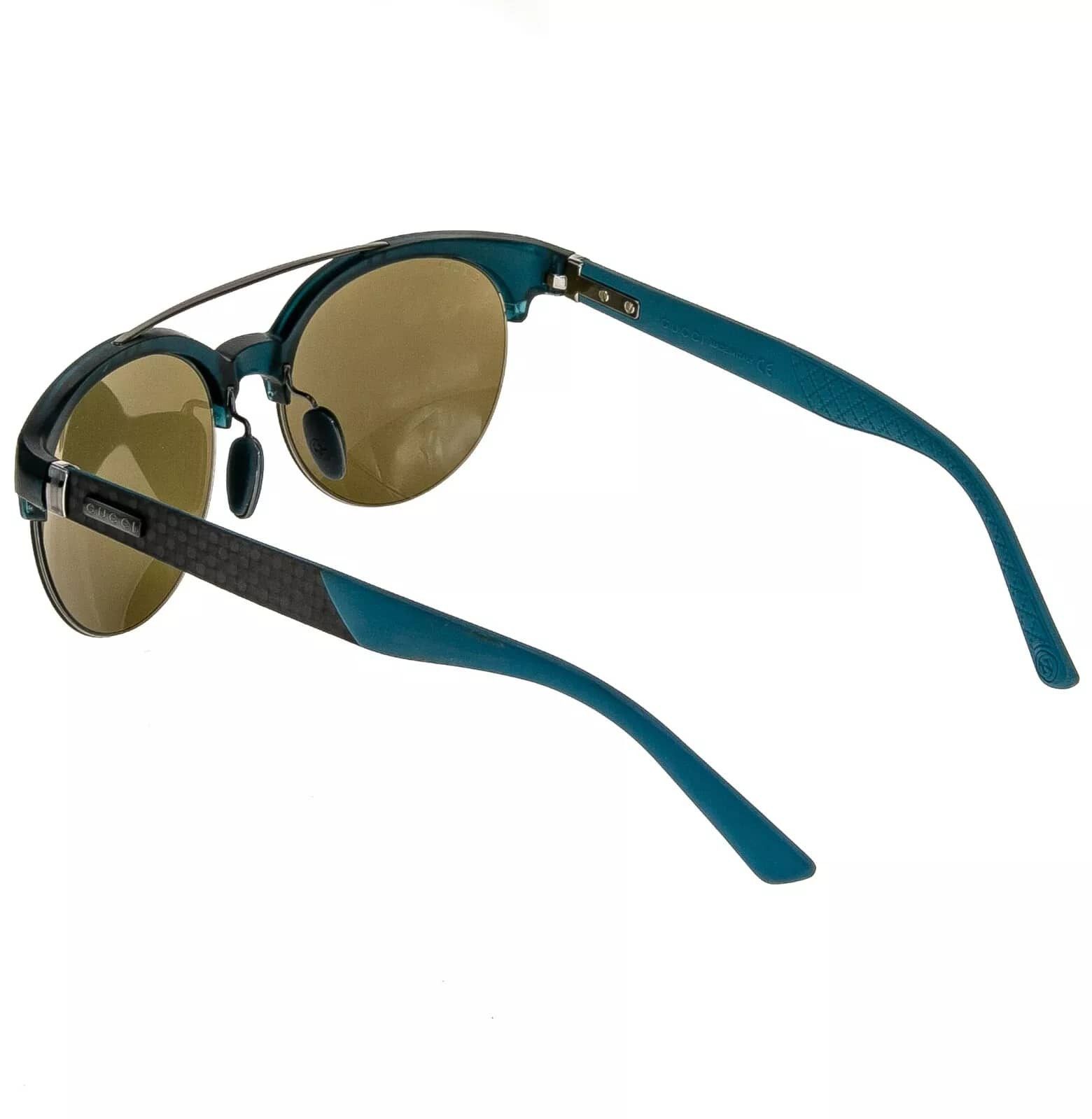 Gucci GUCCI Round GG1069S Matte Blue Unisex Sunglasses 1069 Size ONE SIZE - 7 Thumbnail