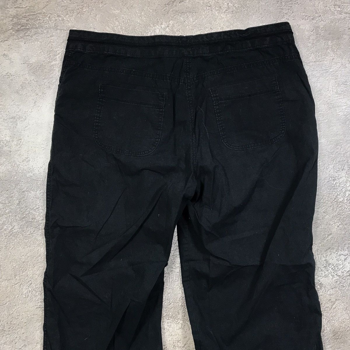 Vintage Vintage Y2K Baggy Cargo Pants Distressed Streetwear Logo 33 Size 33" - 4 Thumbnail
