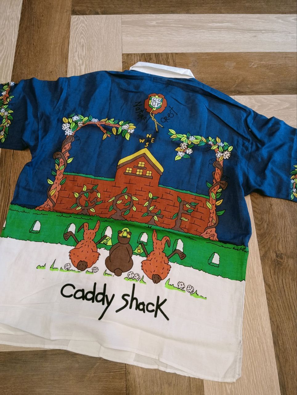 Jean Charles De Castelbajac VINTAGE JEAN CHARLES DE CASTELBAJAC GOLF CLUB CADDY SHACK Size US M / EU 48-50 / 2 - 8 Thumbnail
