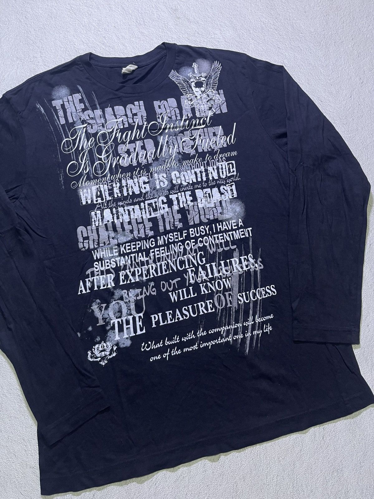 Japanese Brand Y2K BEAUMONT CARR long sleeve tshirt Size US M / EU 48-50 / 2 - 2 Thumbnail
