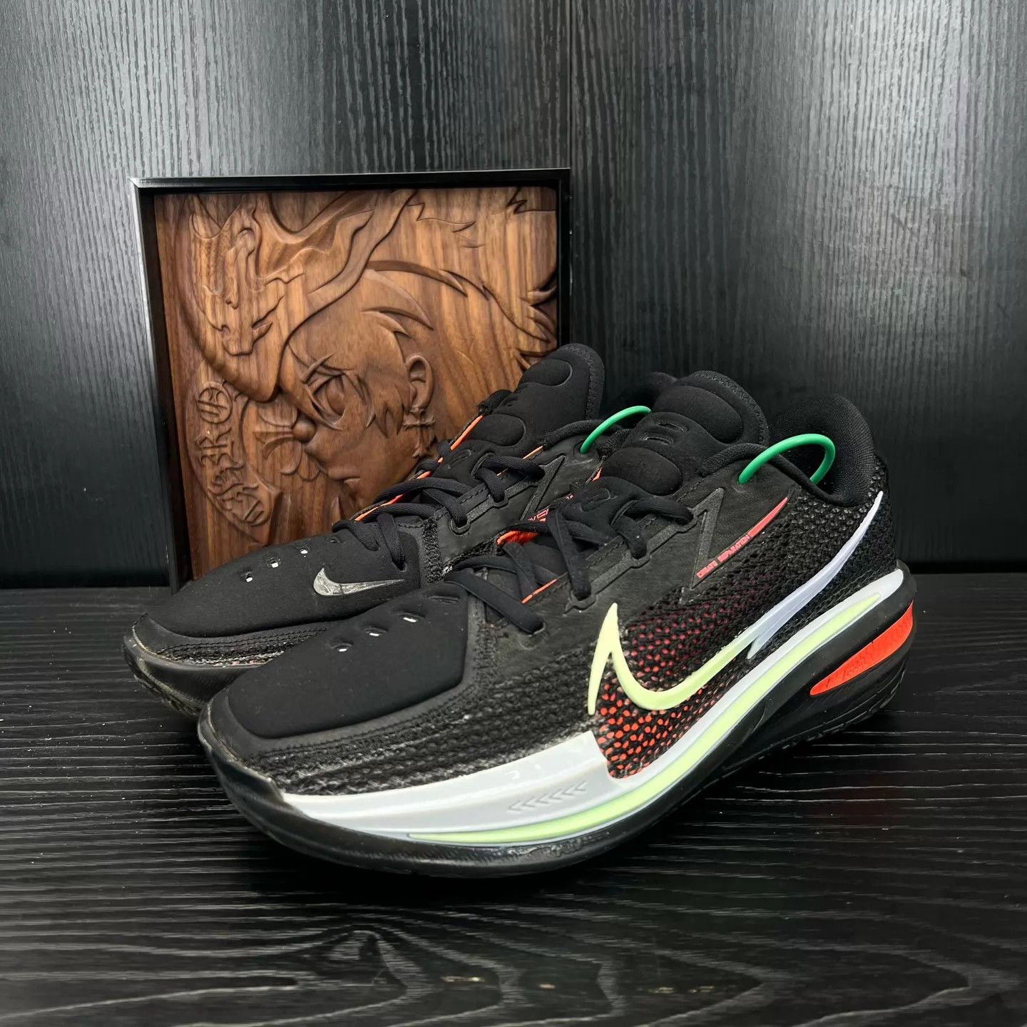Nike Nike GT Cut Black Red 42.5 2x Worn, LN With Box Size US 9 / EU 42 - 1 Thumbnail