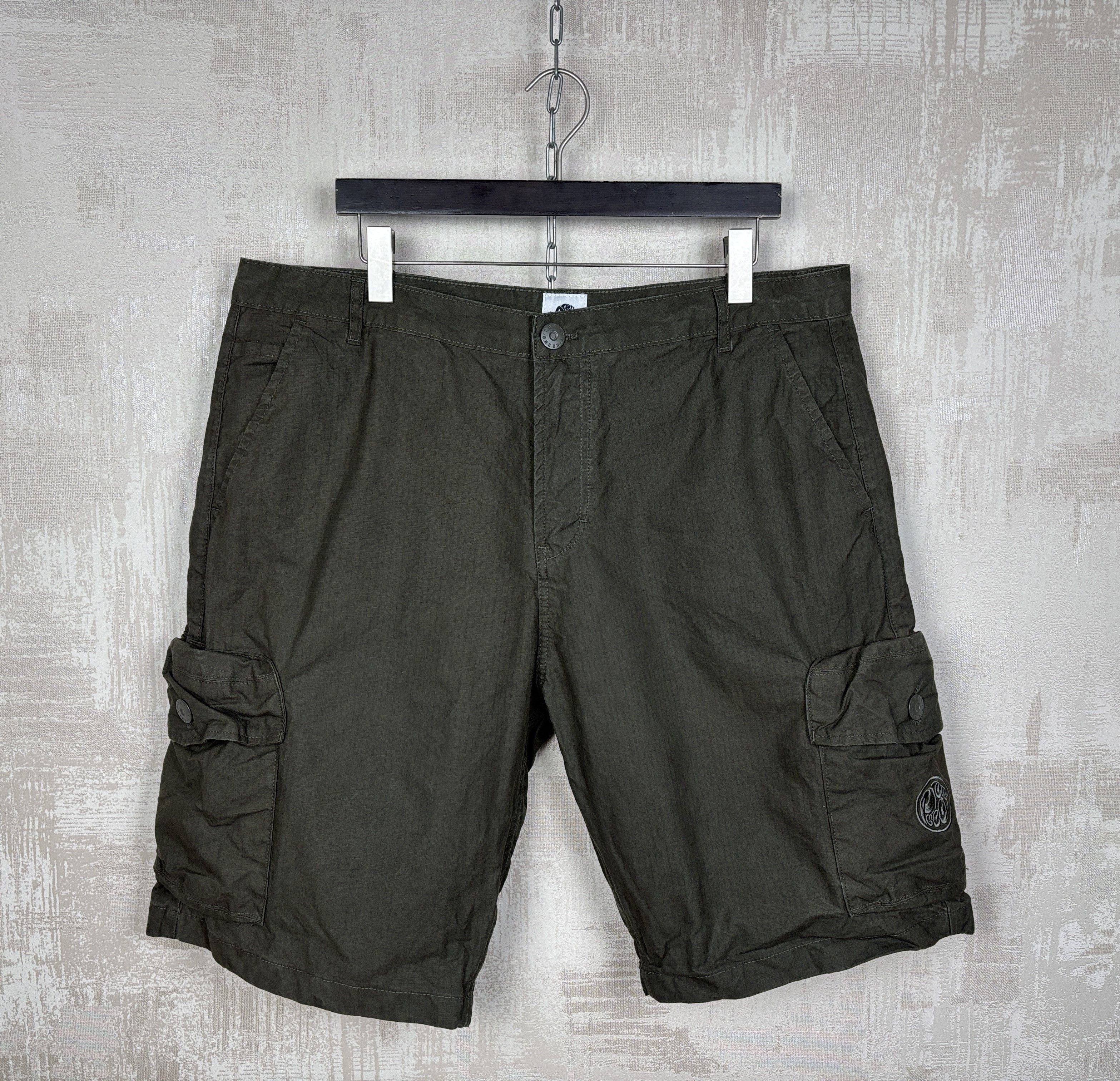 Pretty Green Pretty Green Combat Ripstop Cargo Shorts Khaki 3XL Size US 40 / EU 56 - 1 Thumbnail