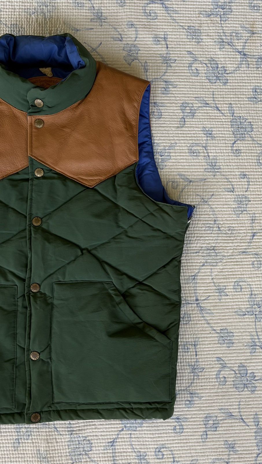 Pherrow's Pherrow’s Quilted Puffer Leather Vest Size US S / EU 44-46 / 1 - 3 Thumbnail