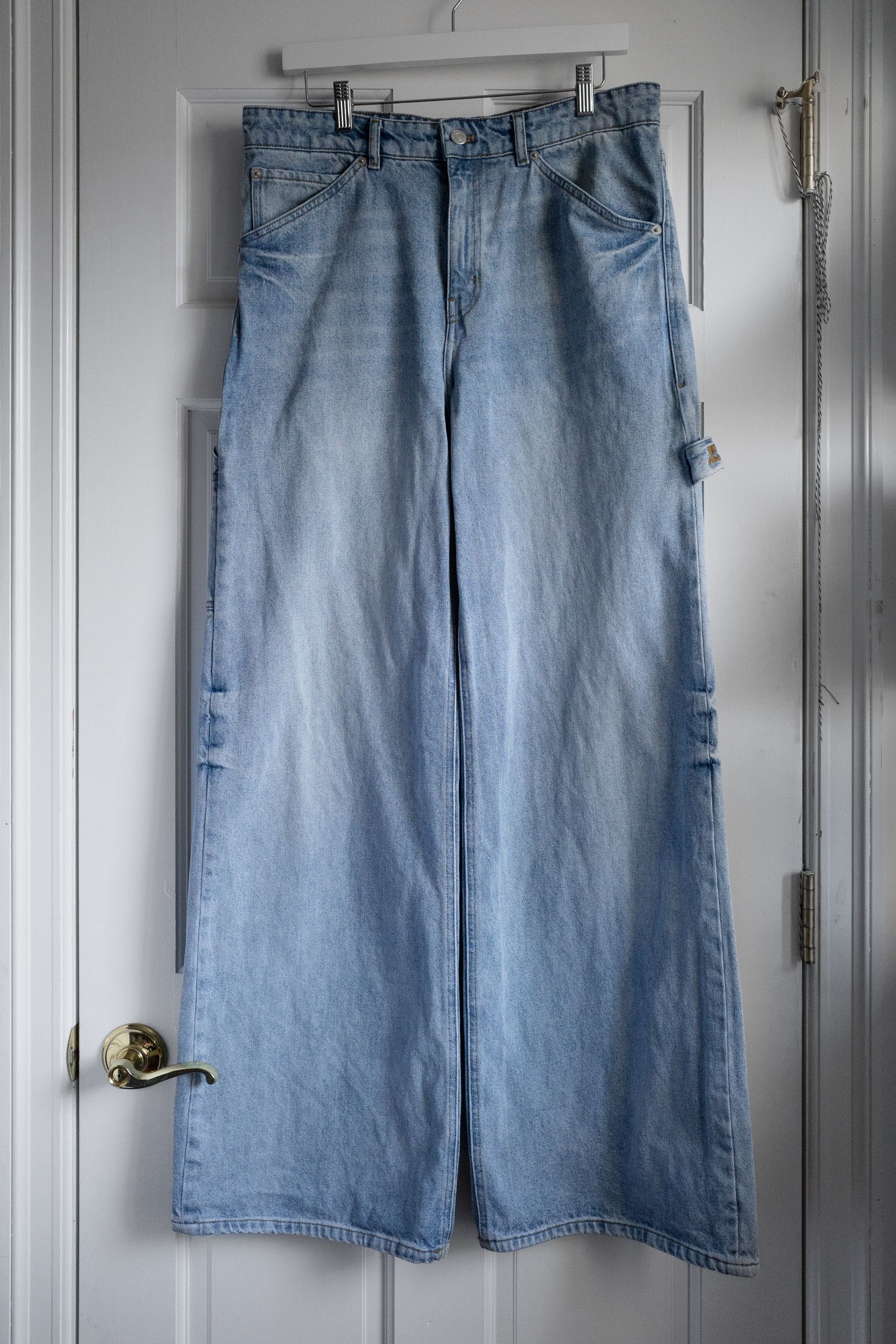 Courreges (fits ~32) Hammer Denim Baggy Pants Size US 29 - 1 Thumbnail