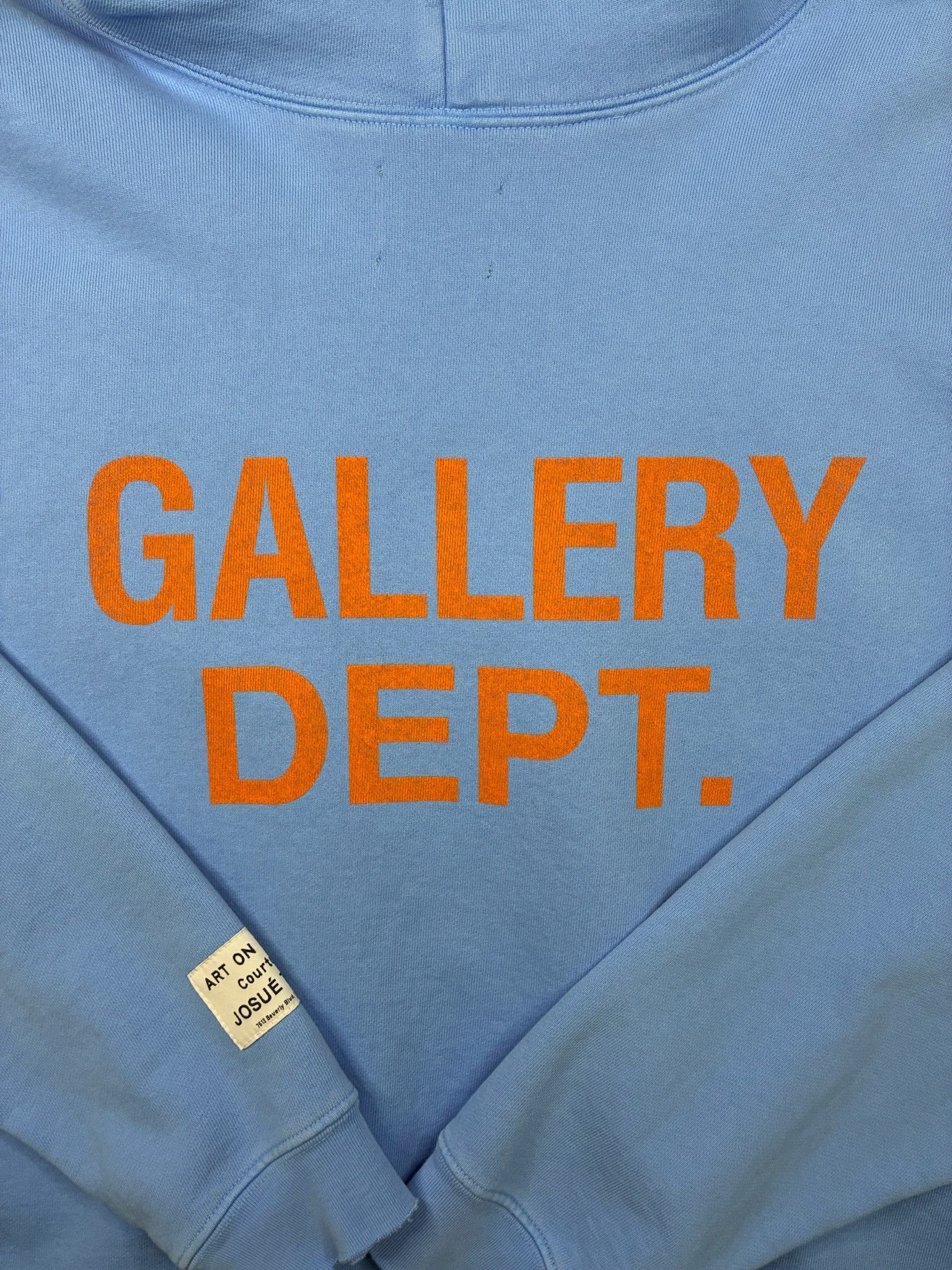 Gallery Dept. Gallery Dept 90’s GD Hoodie Baby Blue Size US L / EU 52-54 / 3 - 8 Thumbnail