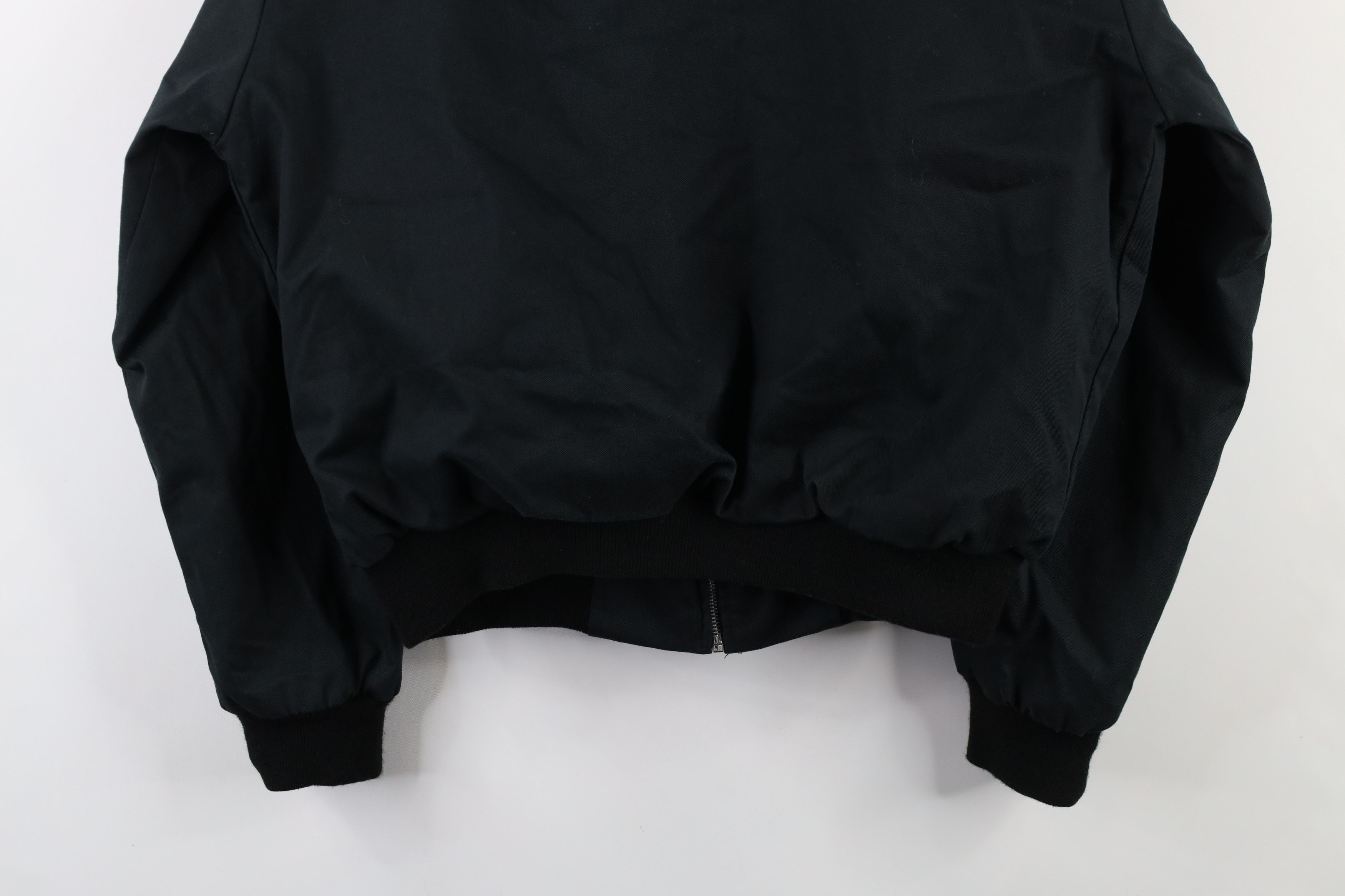 Vintage Vintage 90s Streetwear Lined Cafe Racer Bomber Jacket Black Size US M / EU 48-50 / 2 - 16 Thumbnail