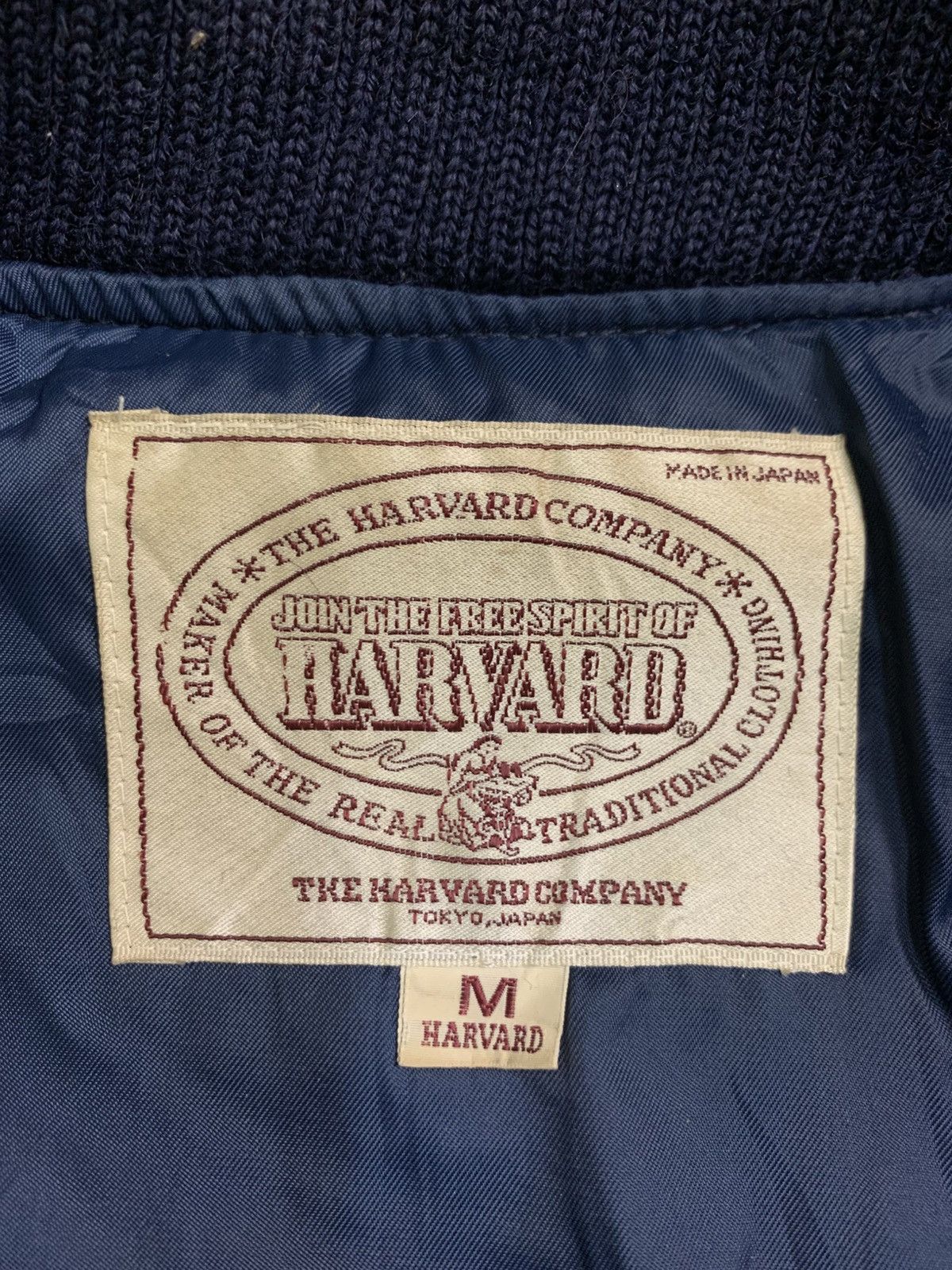 Japanese Brand Rare Design Vintage Harvard Sports Club Varsity Jackets Size M / US 6-8 / IT 42-44 - 4 Thumbnail