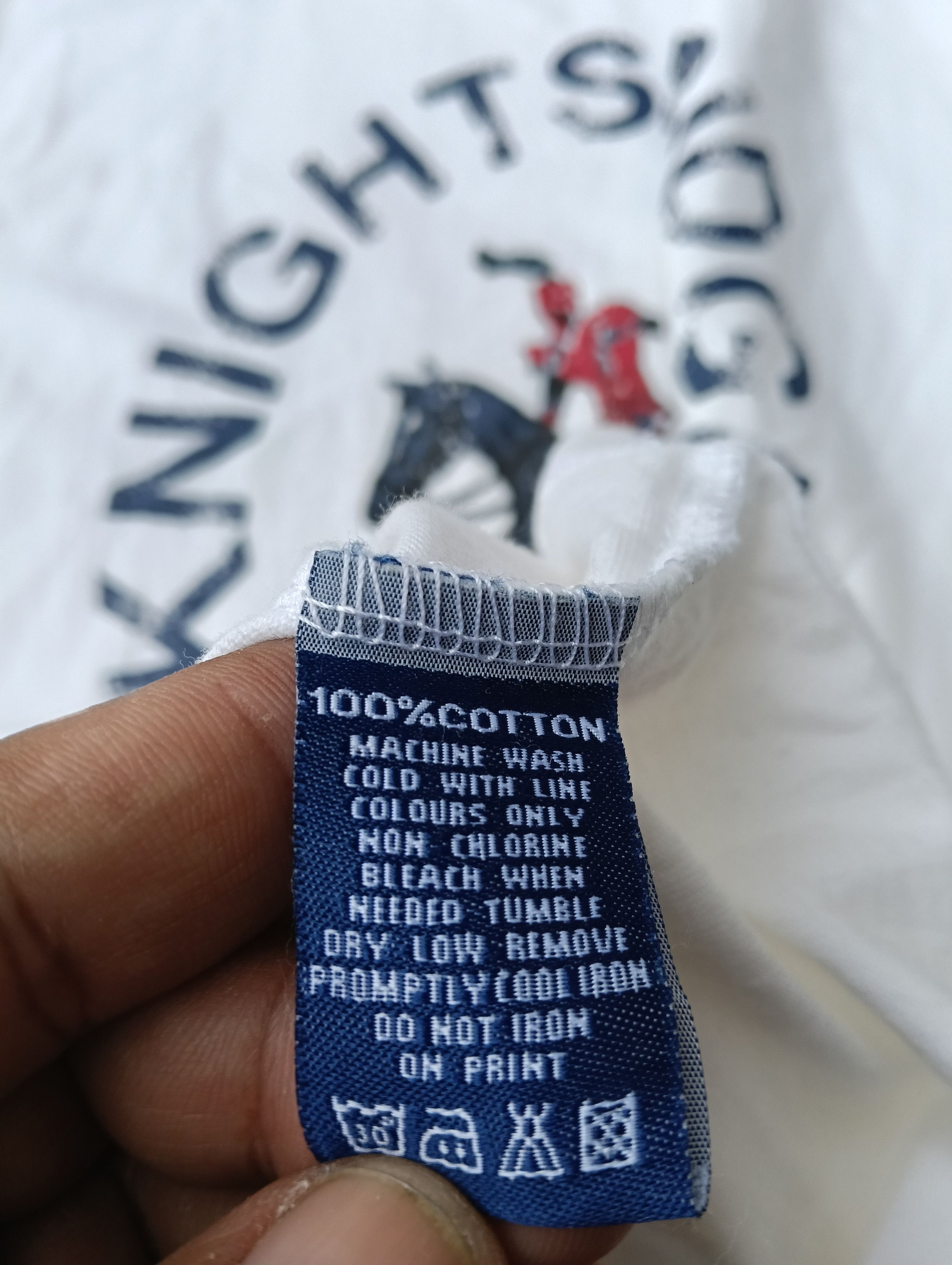 Polo Ralph Lauren × U.S. Polo Assn. × Vintage KNIGHTSBRIDGE OF LONDON T-SHIRT. Size US L / EU 52-54 / 3 - 5 Thumbnail