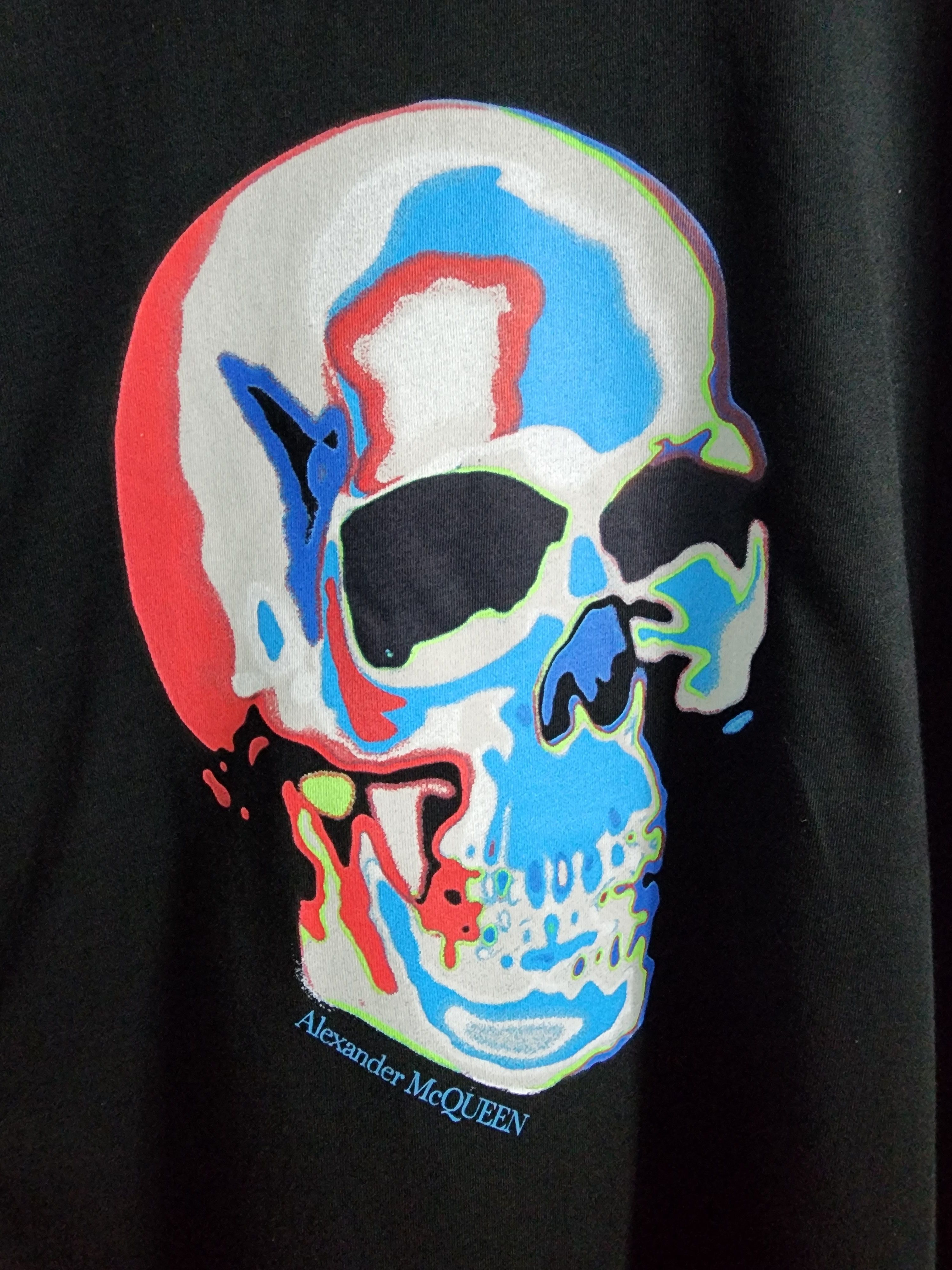 Alexander McQueen Skull Logo T-Shirt Size US L / EU 52-54 / 3 - 3 Thumbnail