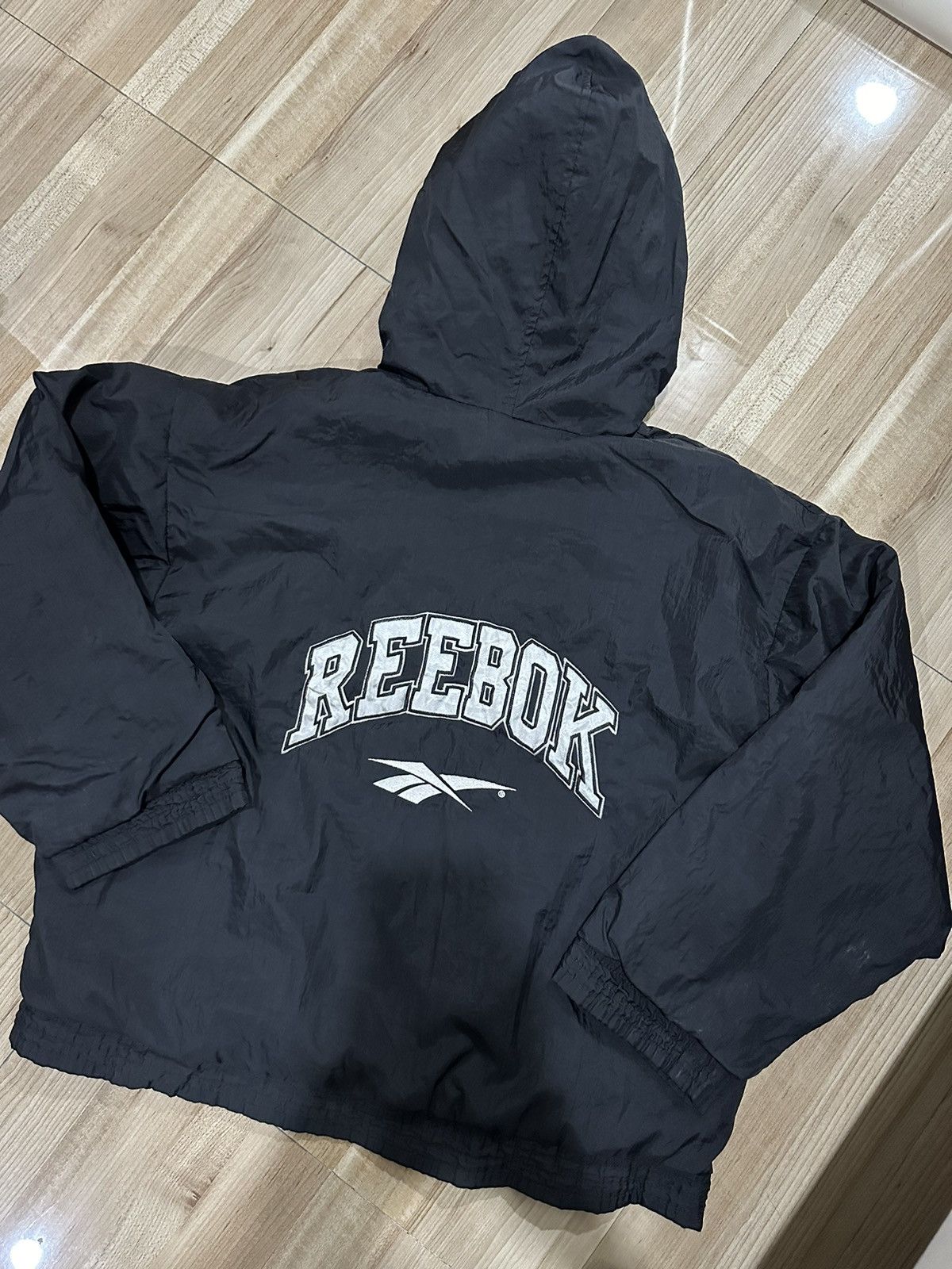 Reebok Reebok X Hoodie Jacket X Vintage Size US L / EU 52-54 / 3 - 9 Thumbnail