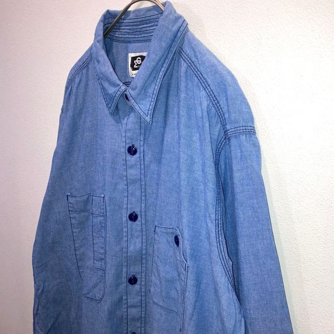 Engineered Garments Engineered Garments Button-Down Shirt Men COLOR BLUE Material Cotton SIZE L Used Size US L / EU 52-54 / 3 - 3 Thumbnail