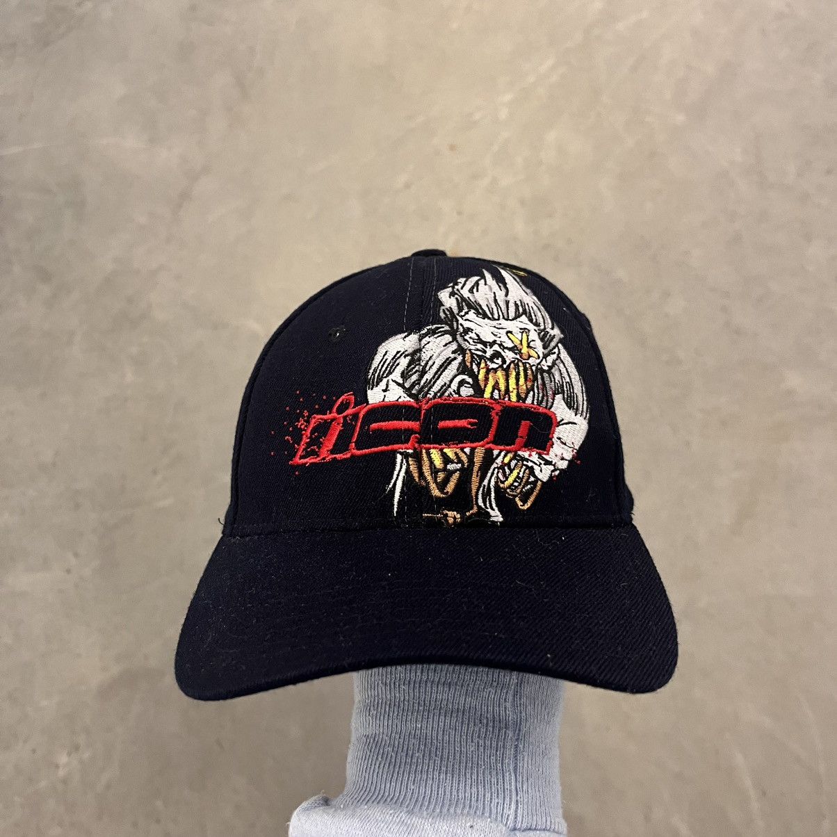 JNCO Y2K ICON motocross Jnco skater style hat zombies rare Small Size ONE SIZE - 1 Thumbnail