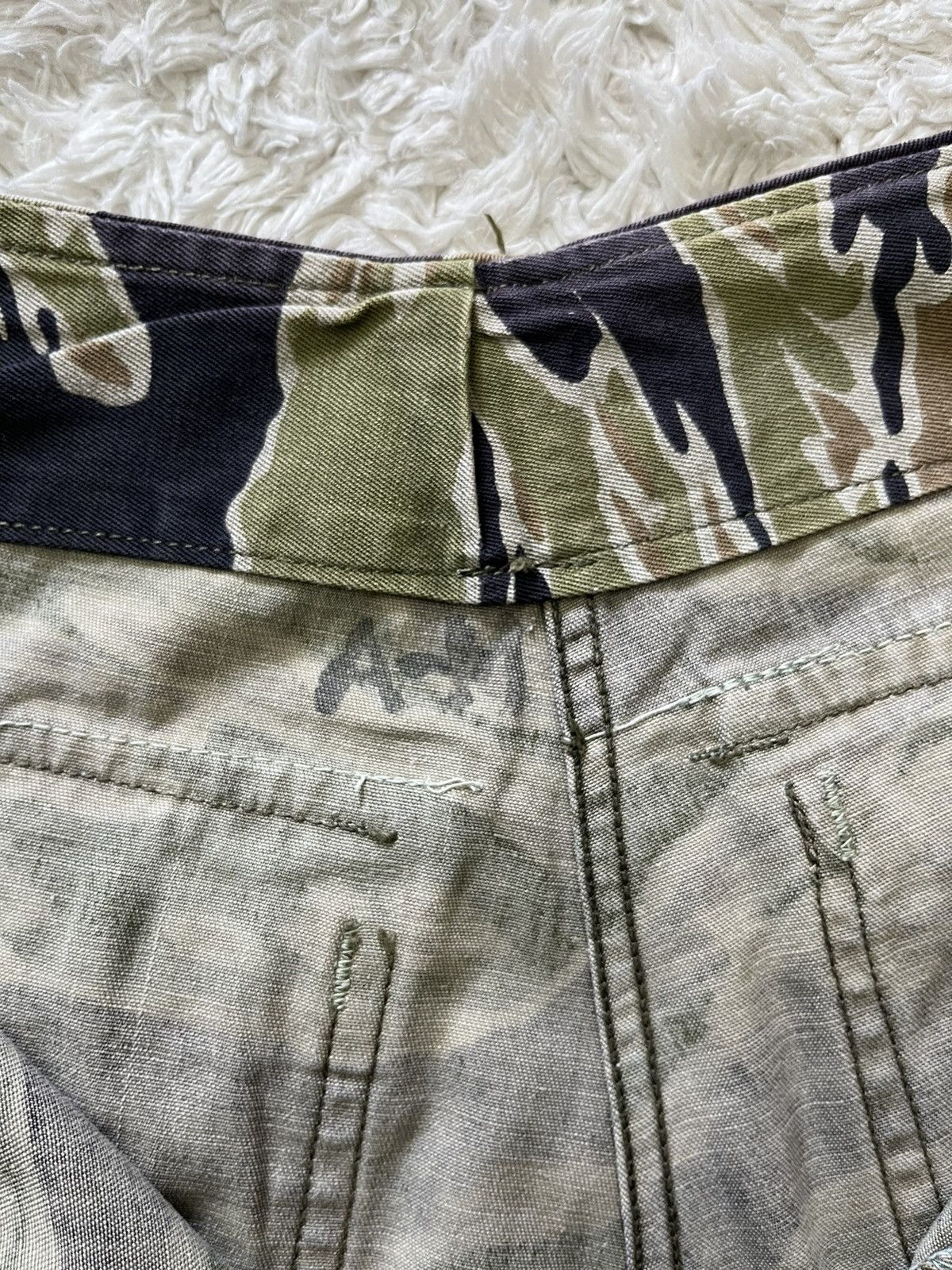 Vintage true vintage arvn vietnam war us army tiger stripe pants Size US 29 - 9 Thumbnail