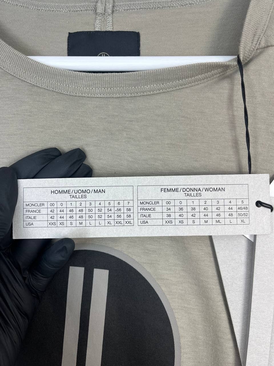 Moncler Moncler x Rick Owens SS Level T Shirt Logo Tee Italy NWT L Size US L / EU 52-54 / 3 - 7 Thumbnail