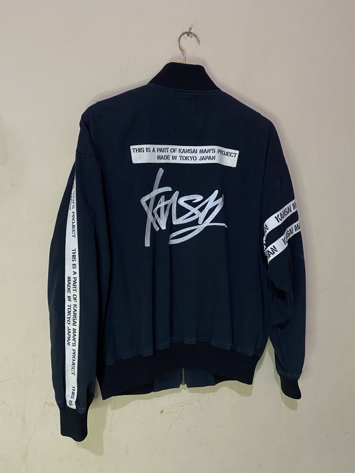 Kansai Yamamoto Vintage Kansai Man Japan Bomber Jacket Size US L / EU 52-54 / 3 - 9 Thumbnail